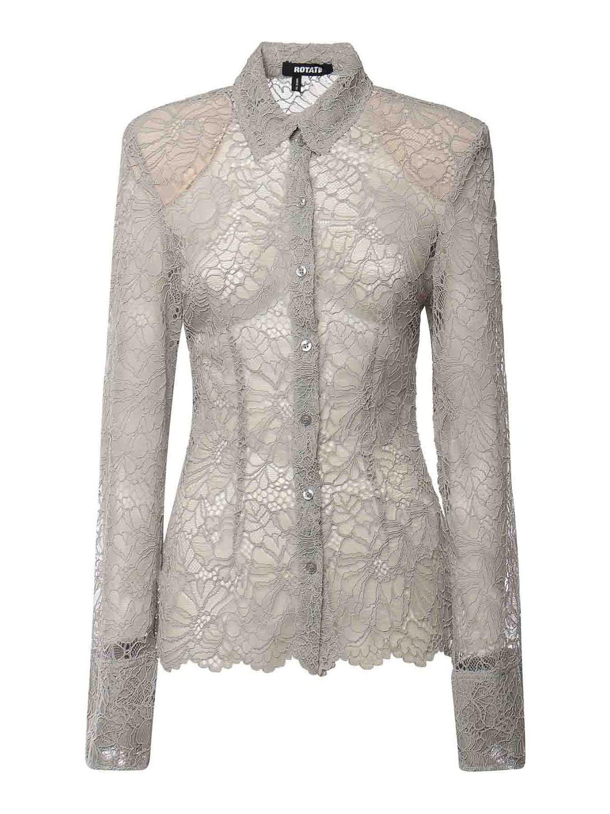 Floral Mesh Shirt 115704039 (ROTATE / シャツ・ブラウス ) | ROTATE (ロテート)