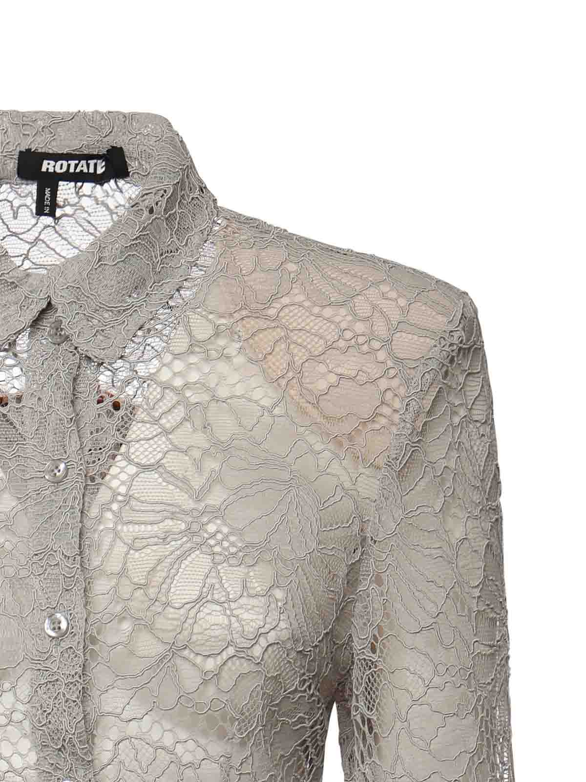 Floral Mesh Shirt 115704039 (ROTATE / シャツ・ブラウス ) | ROTATE (ロテート)(1)