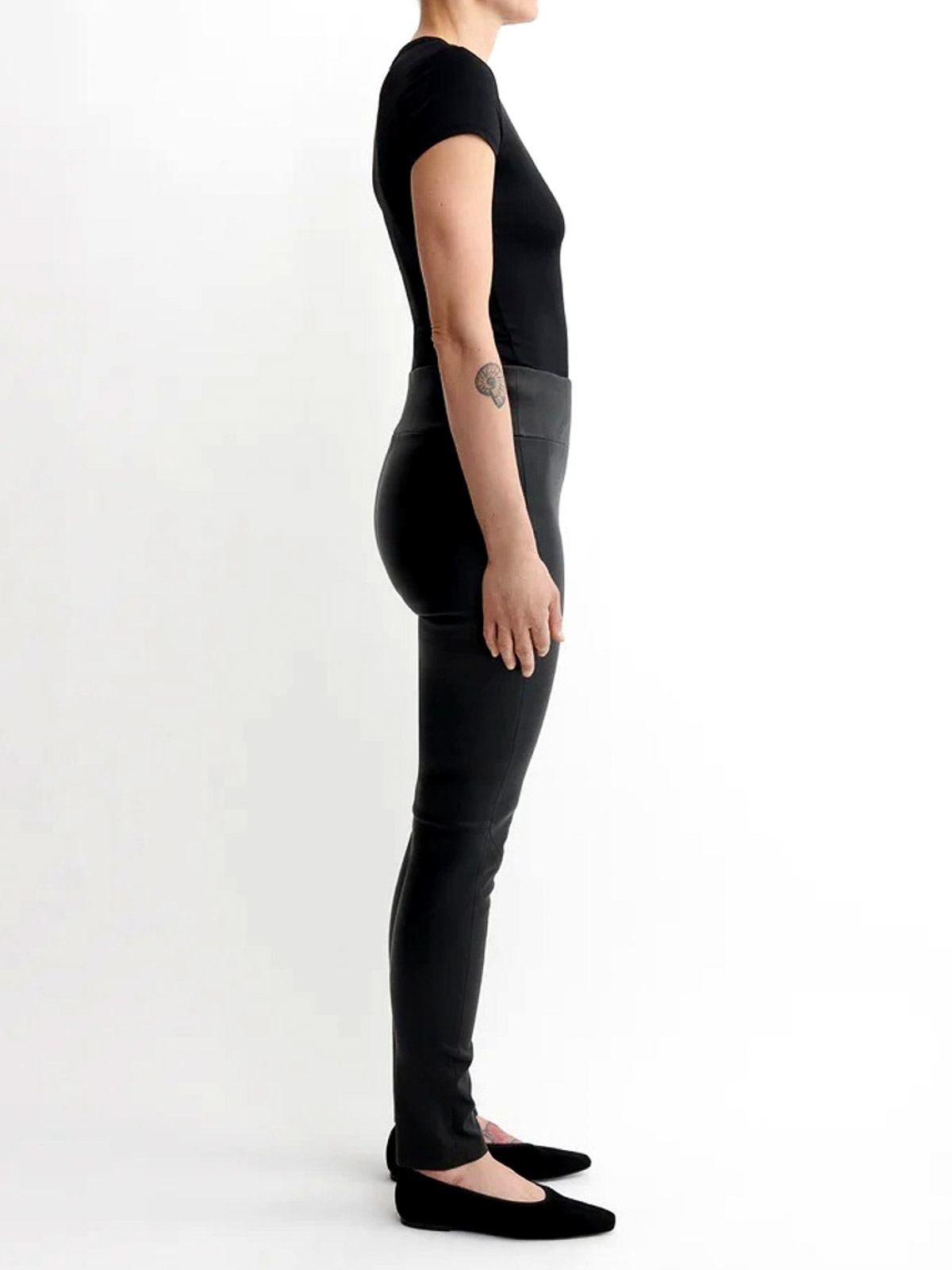 Bellenora High-Rise Leather Leggings 001L256114BLACK (ARMA / アクティブウェア ) | ARMA (アルマ)(2)