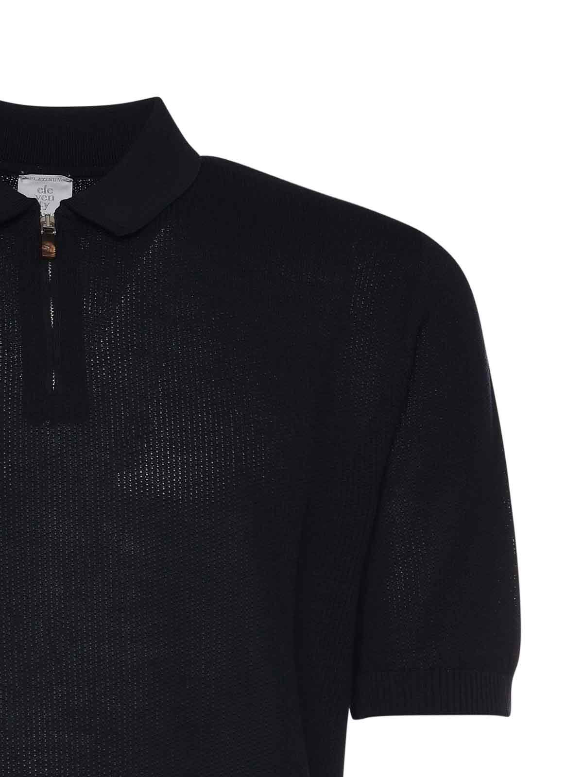 Cotton Zip-Up Polo Shirt M76MAGM90MAG0M00811 (eleventy / ポロシャツ ) | eleventy (イレブンティ)(1)