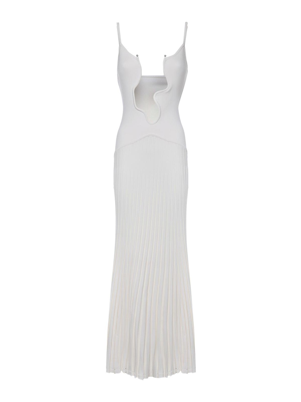 Salacia Wire Sunray Dress 23043198WHITE (CHRISTOPHER ESBER / ワンピース・ドレス・オールインワン ) | CHRISTOPHER ESBER (クリストファー エスバー)