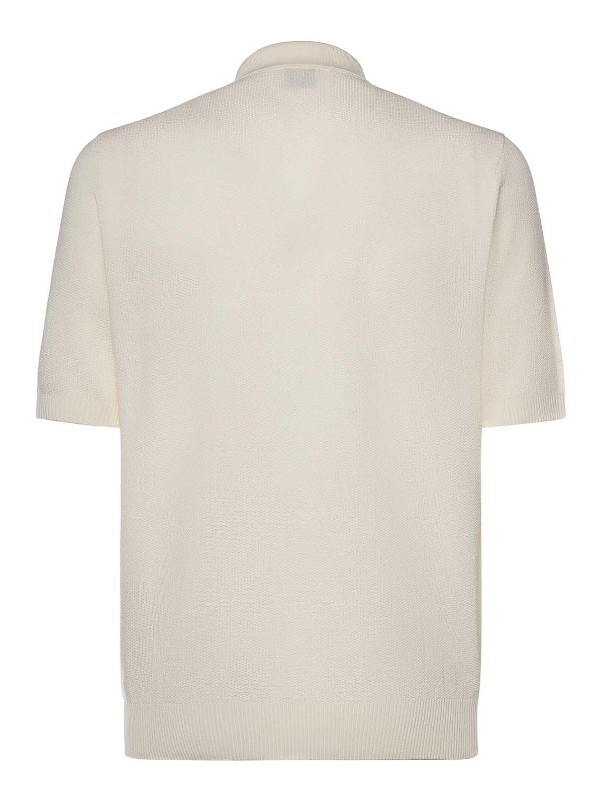 Cotton Zip-Up Polo Shirt M76MAGM90MAG0M00801 (eleventy / ポロシャツ ) | eleventy (イレブンティ)(2)