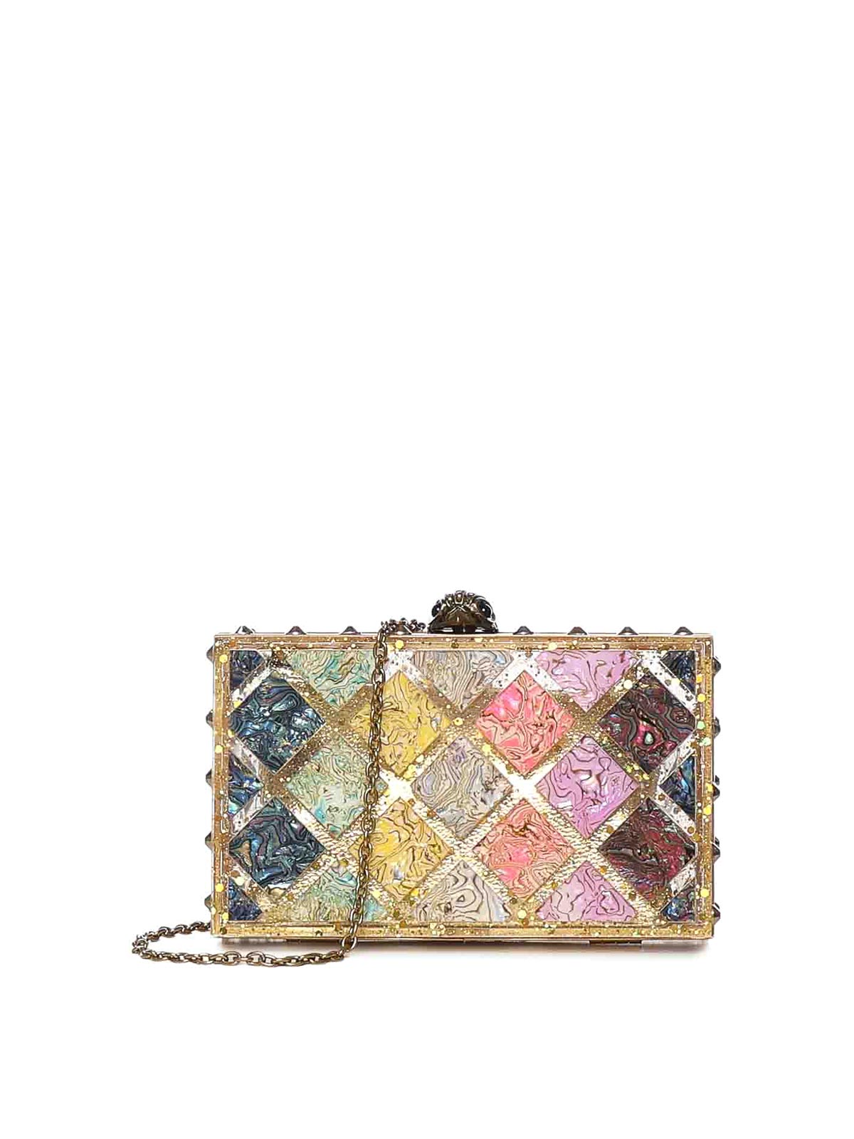 Crystal Quilt Box Clutch 3592999979OTHER (KURT GEIGER / クラッチバッグ・ポーチ ) | KURT GEIGER (カートガイガー)
