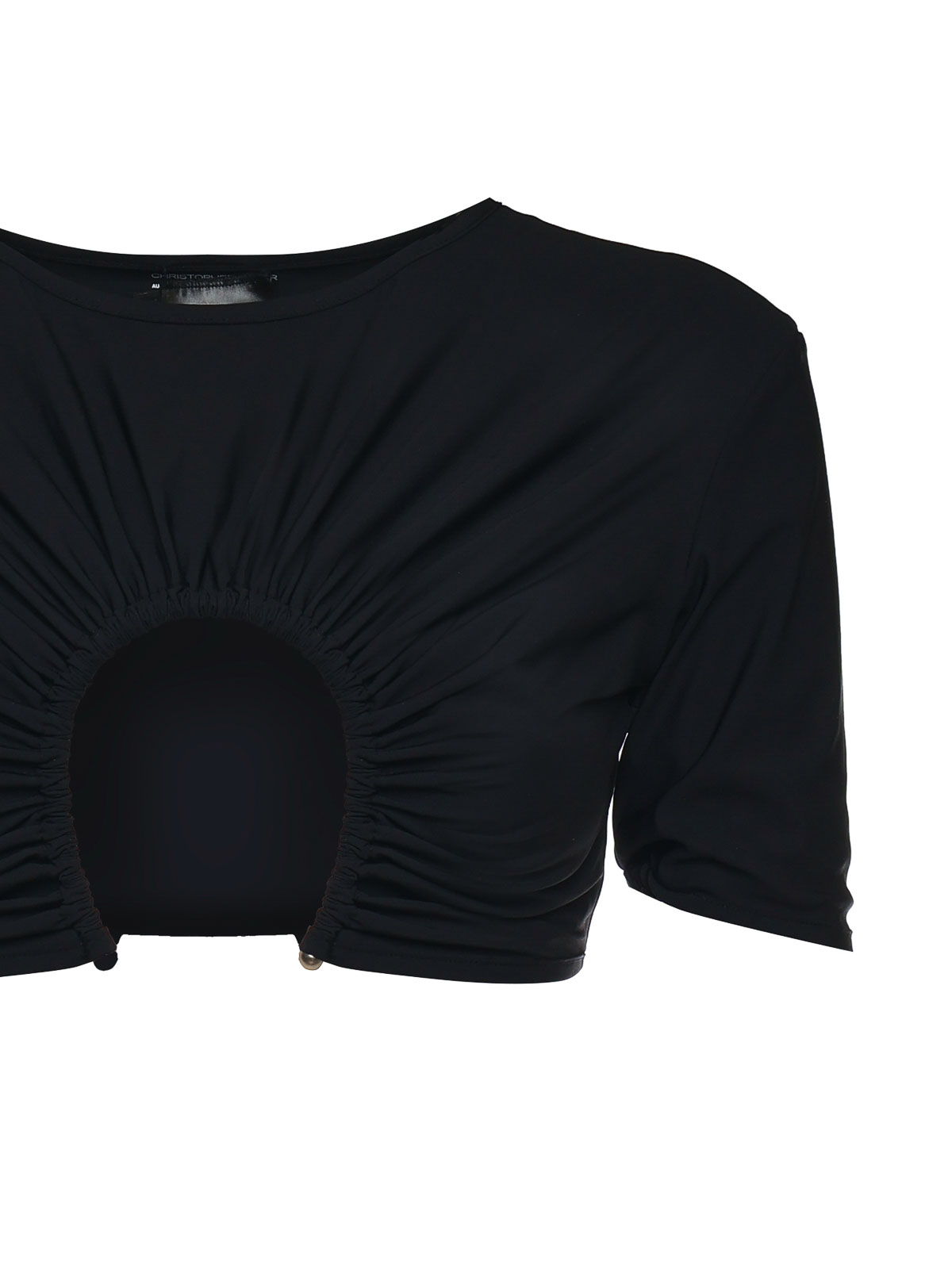 U-Prong Bikini Top 23027031BLACK (CHRISTOPHER ESBER / スイムウェア ) | CHRISTOPHER ESBER (クリストファー エスバー)(1)