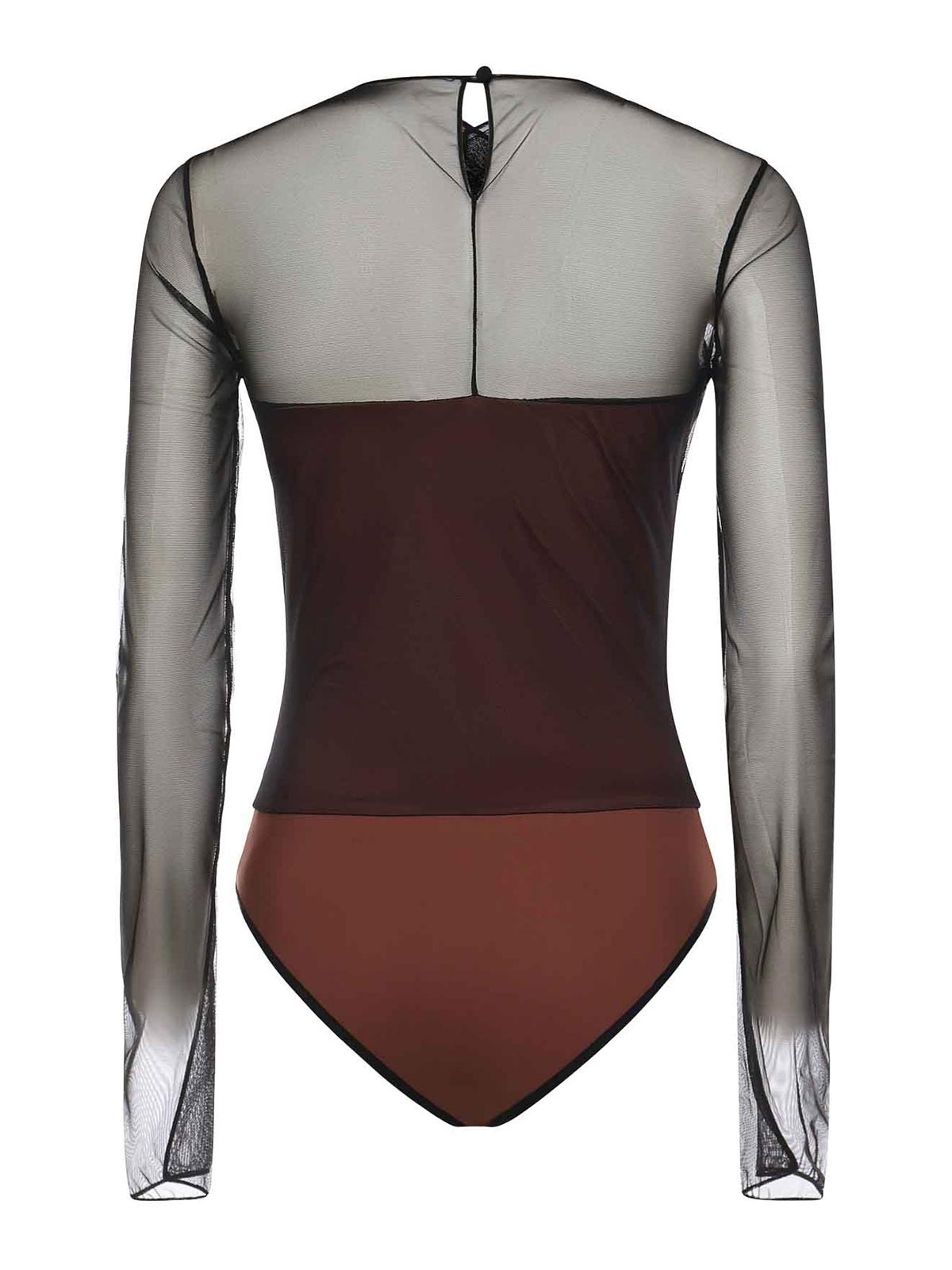 Renee Tulle Bodysuit NDSS25TOP083 (NENSI DOJAKA / ボディスーツ ) | NENSI DOJAKA (ネンシ ドジョカ)(2)