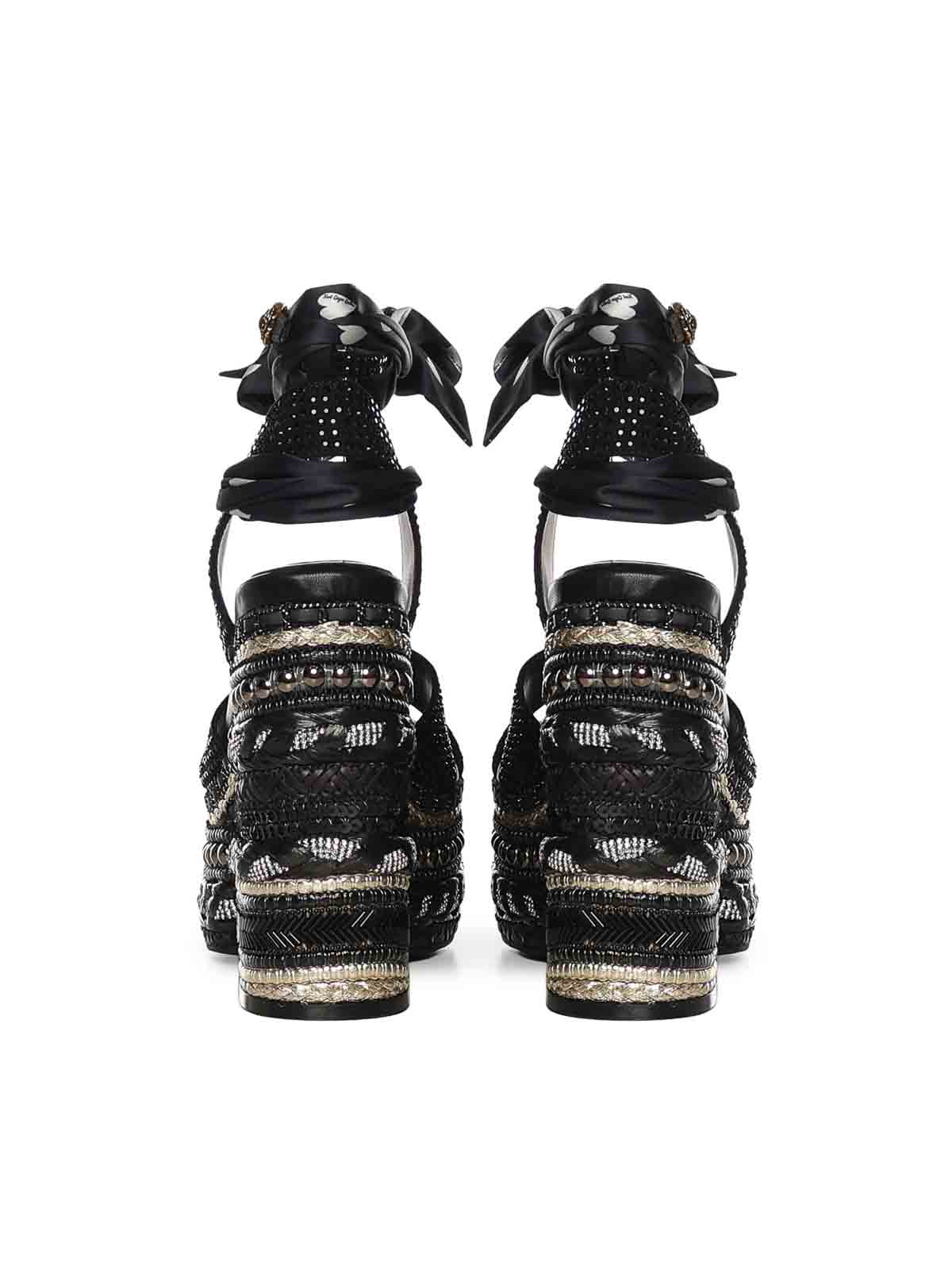 Chelsea Scarf Platform Sandals 4352405609BLACK (KURT GEIGER / サンダル ) | KURT GEIGER (カートガイガー)(2)
