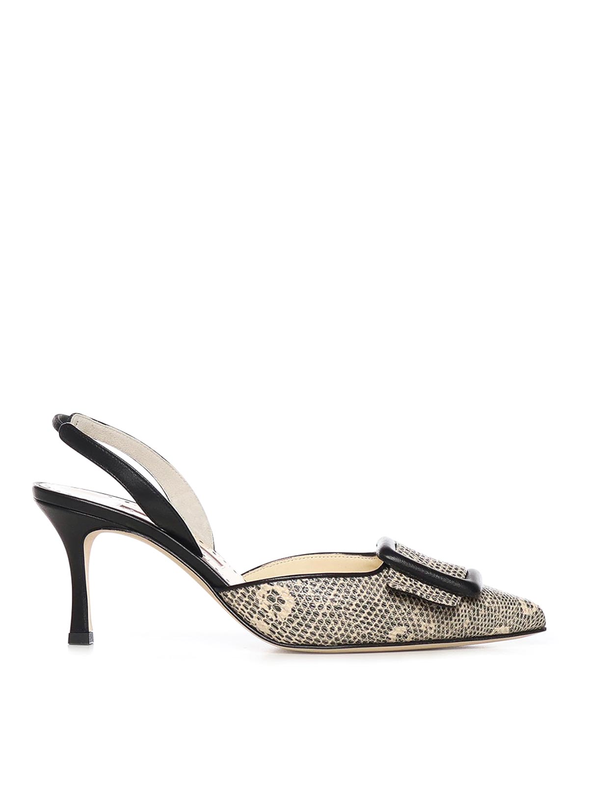 Maisalebi Lizard Print Pump 42521399076 (MANOLO BLAHNIK / パンプス・ハイヒール ) | MANOLO BLAHNIK (マノロ ブラニク)