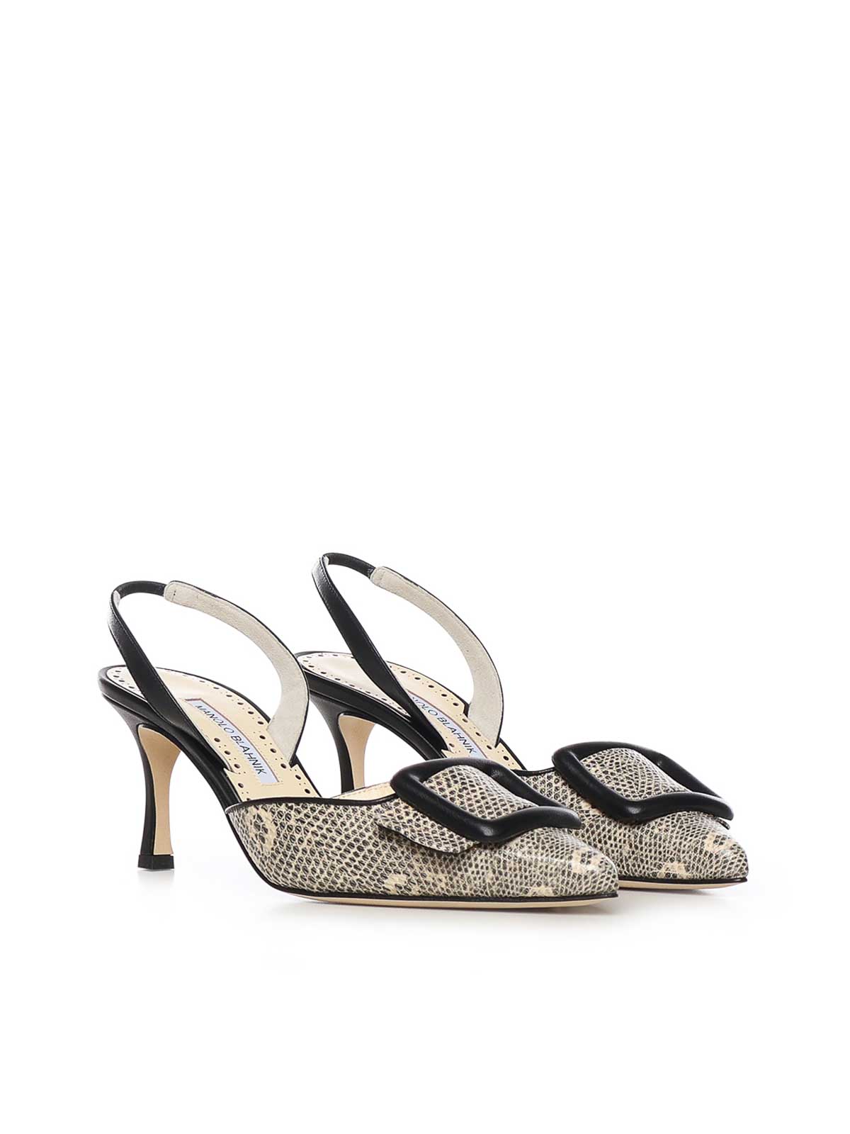 Maisalebi Lizard Print Pump 42521399076 (MANOLO BLAHNIK / パンプス・ハイヒール ) | MANOLO BLAHNIK (マノロ ブラニク)(1)