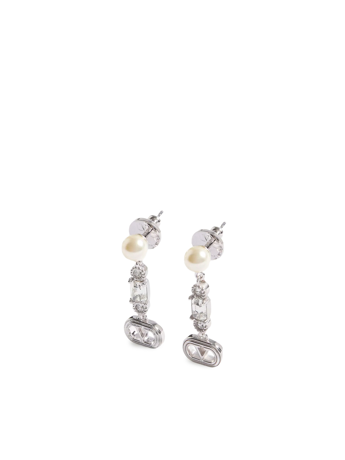 Earrings In Pearls And Swarovski Crystals 7W2J0AI8WKDDFF (Valentino Garavani / ピアス・イヤリング ) | Valentino Garavani (ヴァレンティノ)(1)