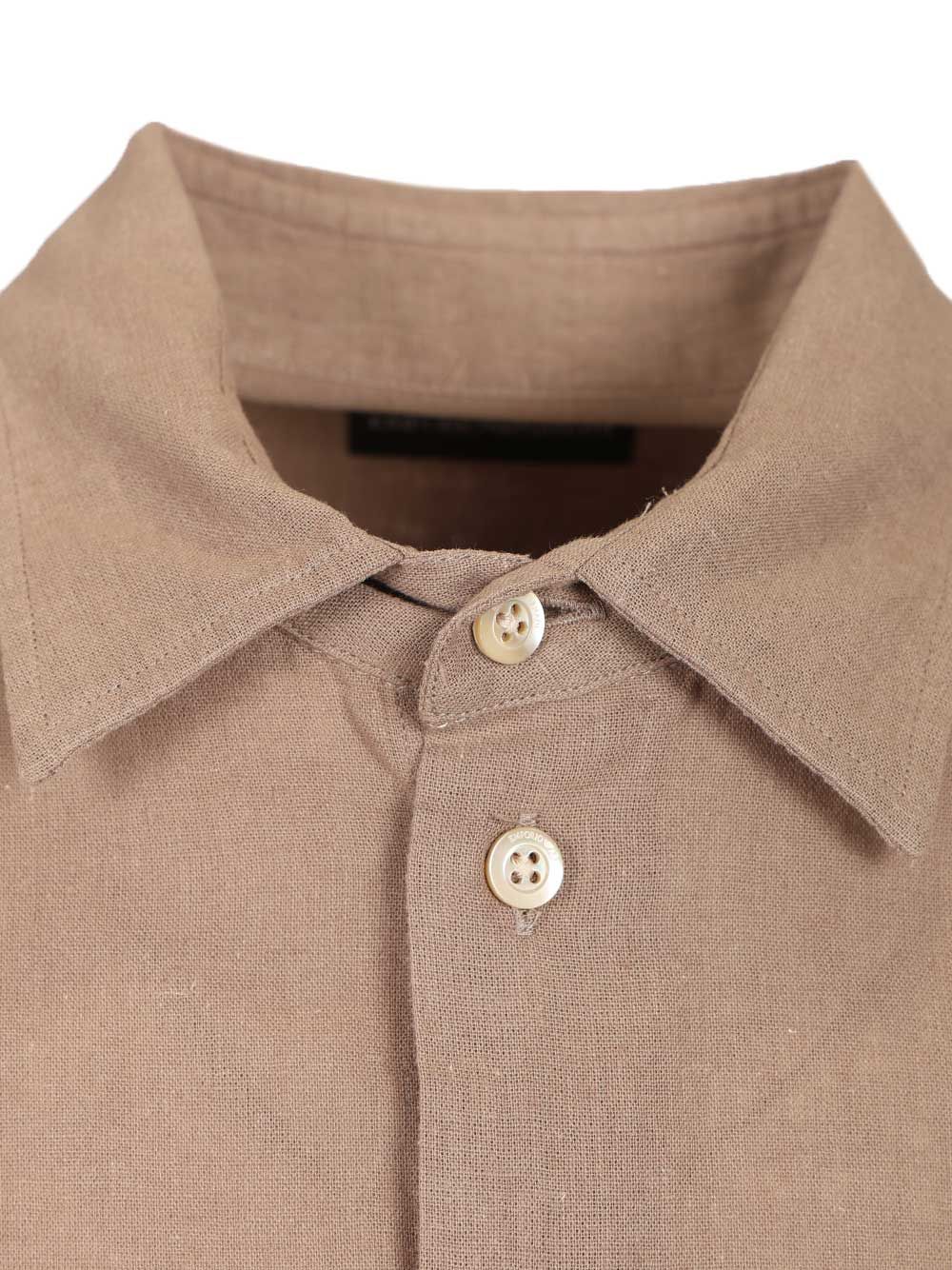 Linen and cotton shirt EM000099TE20550U6153 (EMPORIO ARMANI / シャツ・ブラウス ) | EMPORIO ARMANI (エンポリオ アルマーニ)(4)