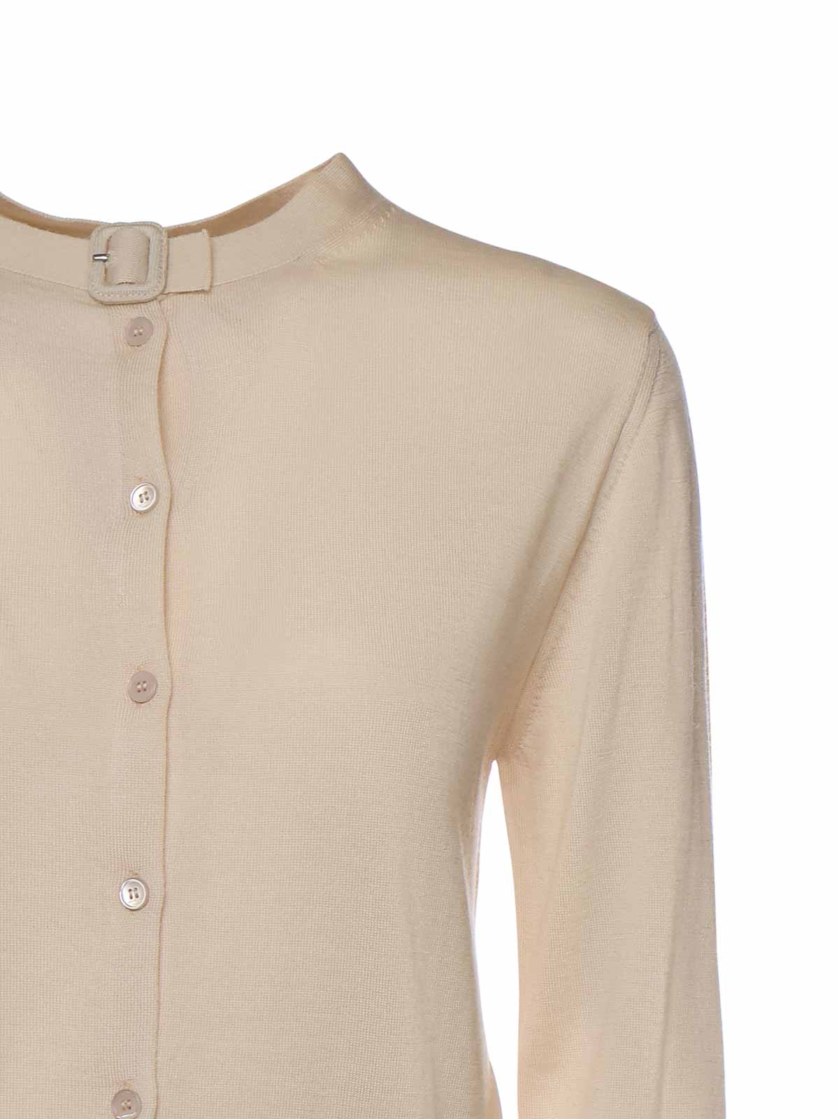 Merino Wool Cardigan 126MGI045FI00711069 (Courrèges / ニット・セーター・カーディガン ) | Courrèges (クレージュ)(1)