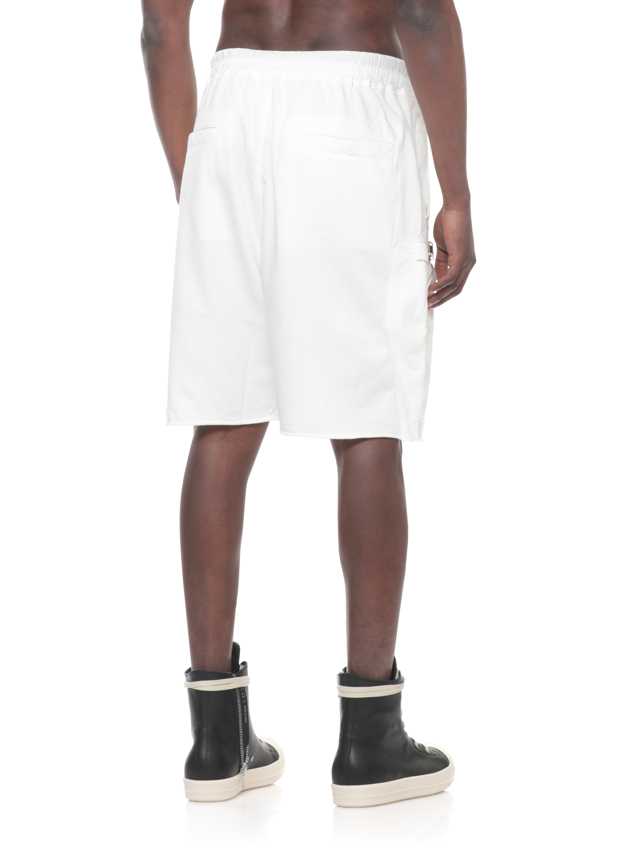 RICK OWENS DRKSHDW Shorts White DU01F4389RIG11 (Rick Owens DRKSHDW / ショートパンツ ) | Rick Owens DRKSHDW (リック オウエンス ダークシャドウ)(2)