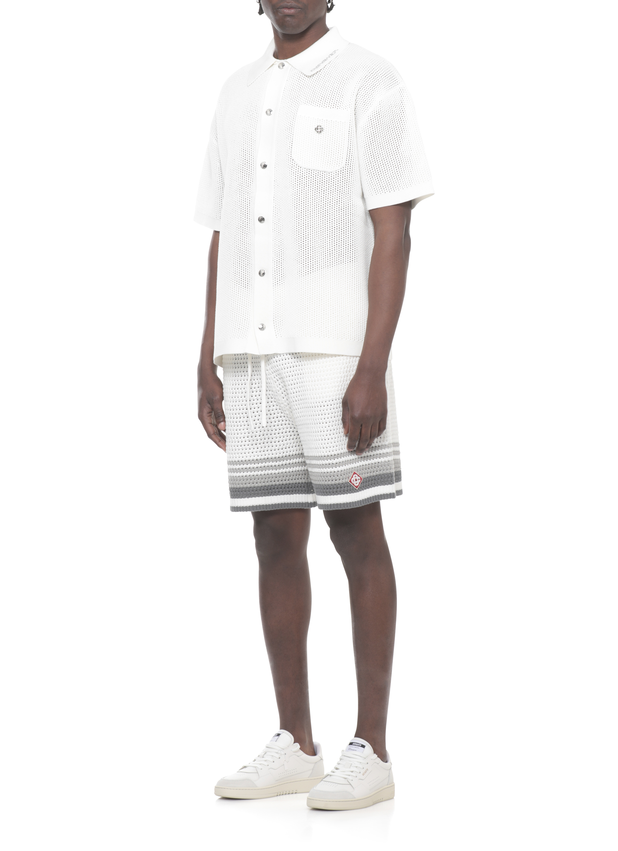 Casablanca Shirts White MSS26KW133803MESH (Casablanca / シャツ・ブラウス ) | Casablanca (カサブランカ)(1)