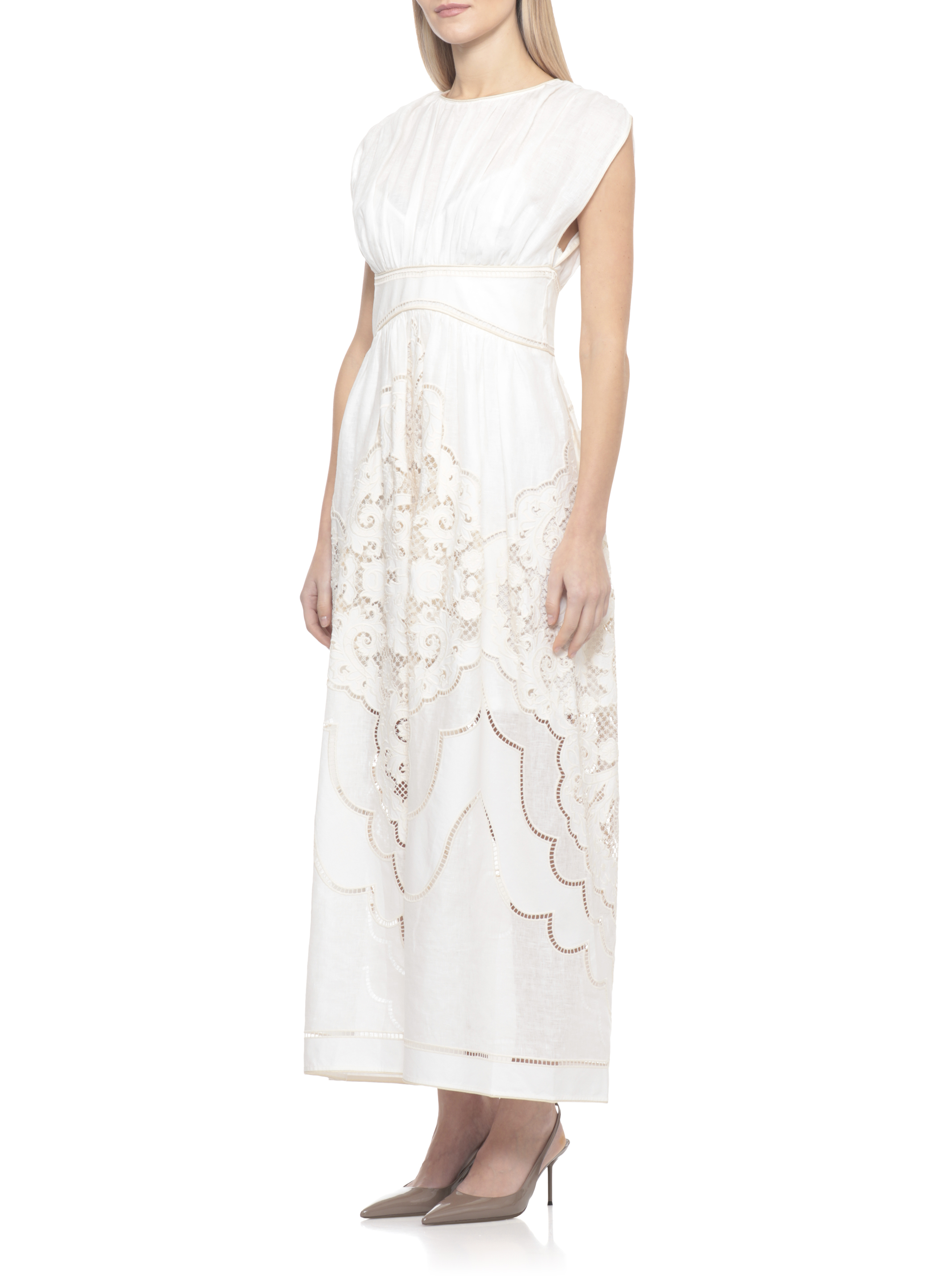 Zimmermann Dresses Ivory 5972DRS263CRM (ZIMMERMANN / ワンピース・ドレス・オールインワン ) | ZIMMERMANN (ジマーマン)(4)