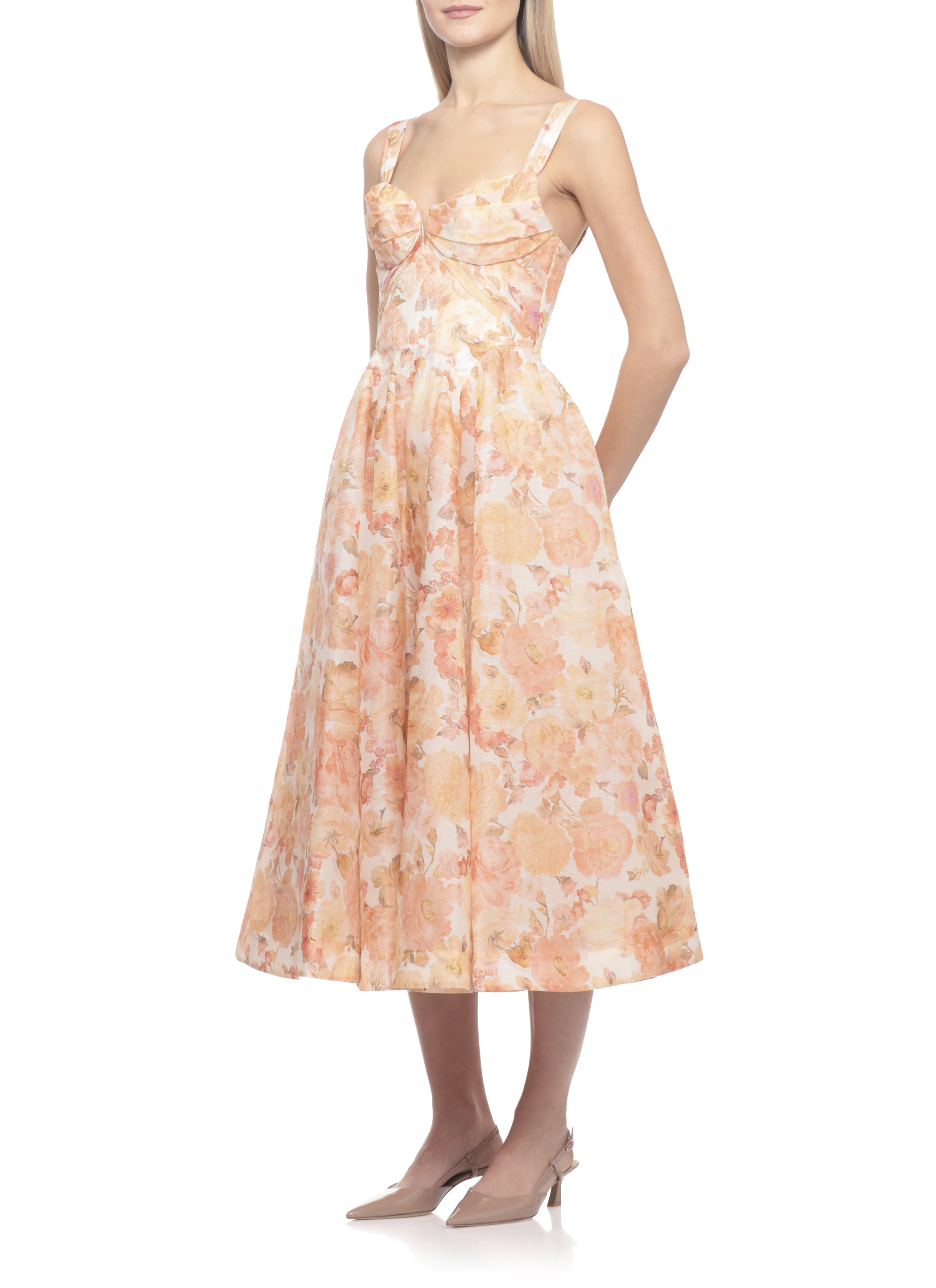 Zimmermann Dresses Orange 6847DC261GLBLM (ZIMMERMANN / ワンピース・ドレス・オールインワン ) | ZIMMERMANN (ジマーマン)(1)