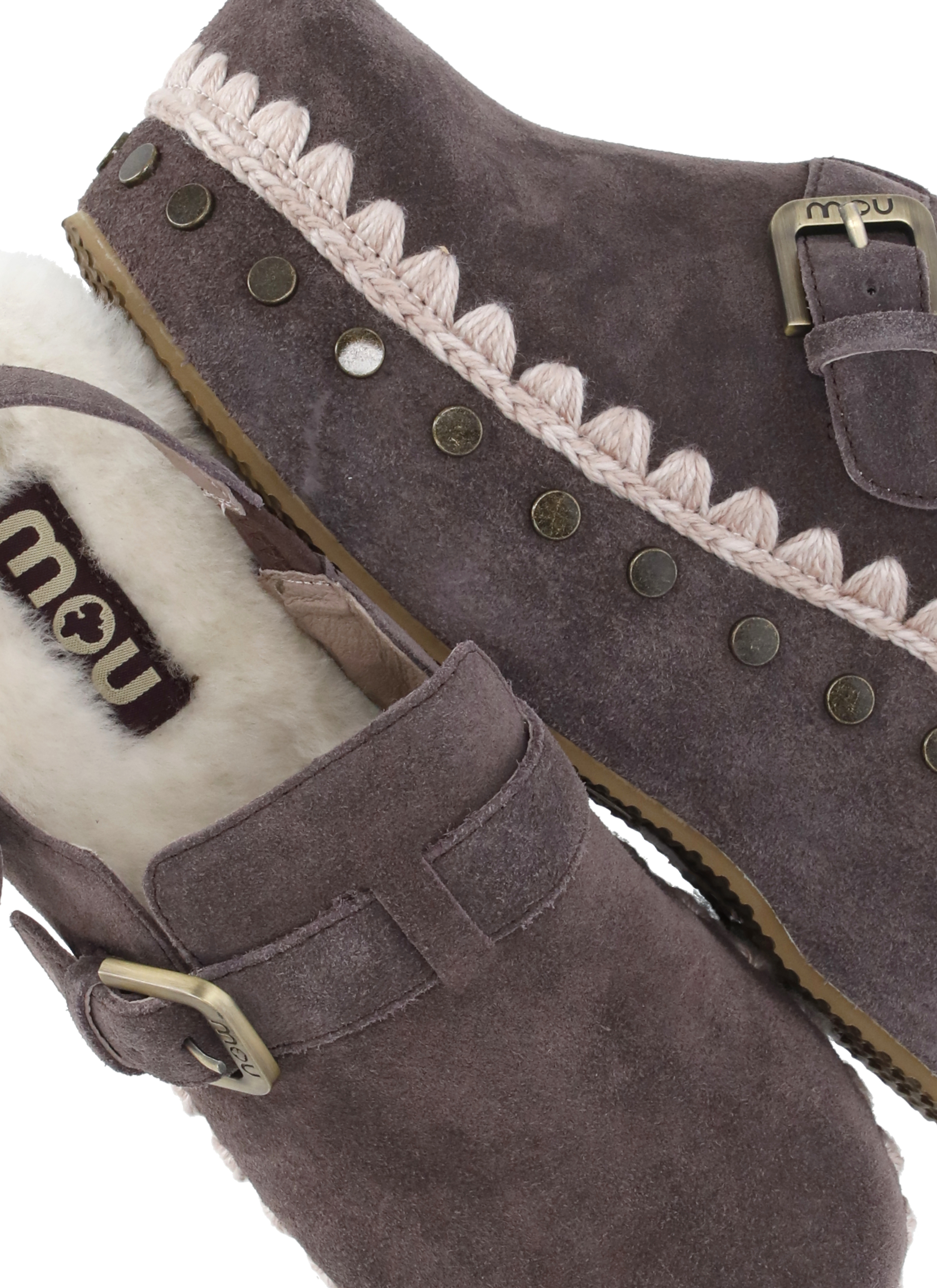 Mou Sandals Brown MUFW611003AMOCHA (mou / サンダル ) | mou (ムー)(4)