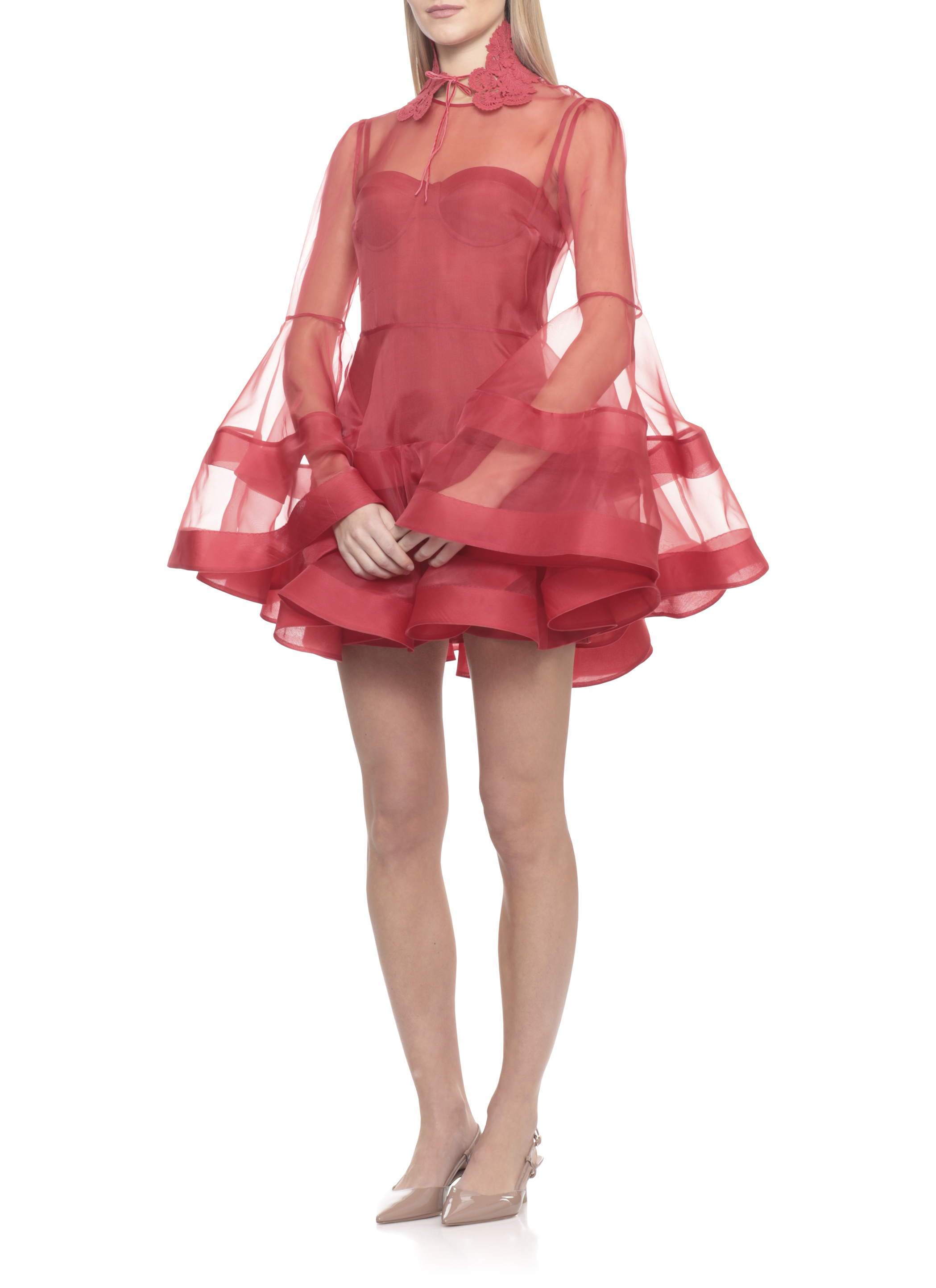 Zimmermann Dresses Red 7177DC261RED (ZIMMERMANN / ワンピース・ドレス・オールインワン ) | ZIMMERMANN (ジマーマン)(4)