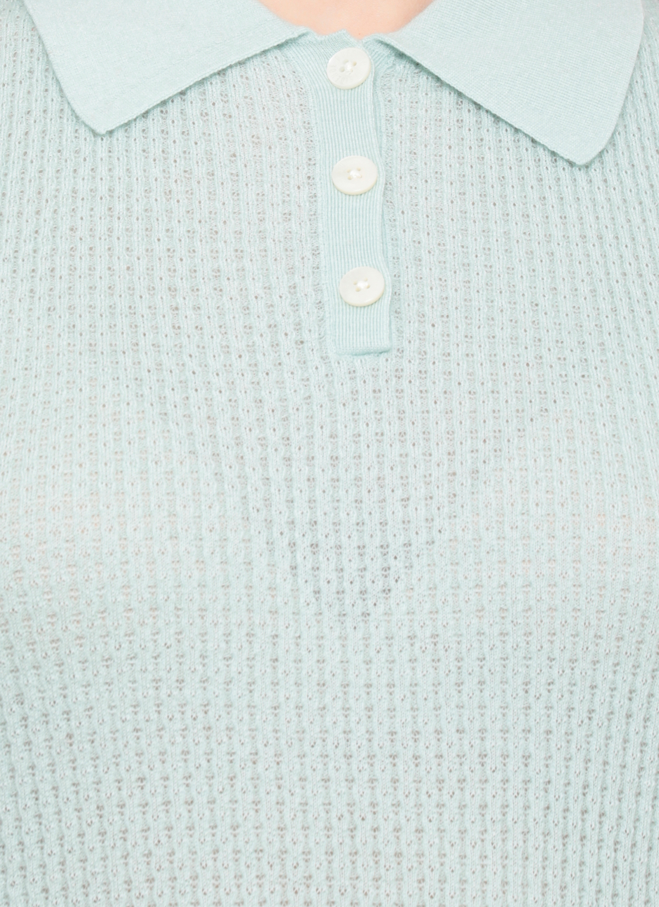 GUEST IN RESIDENCE T-shirts and Polos Green W10111WFSEA (GUEST IN RESIDENCE / ポロシャツ ) | GUEST IN RESIDENCE (ゲスト イン レジデンス)(3)