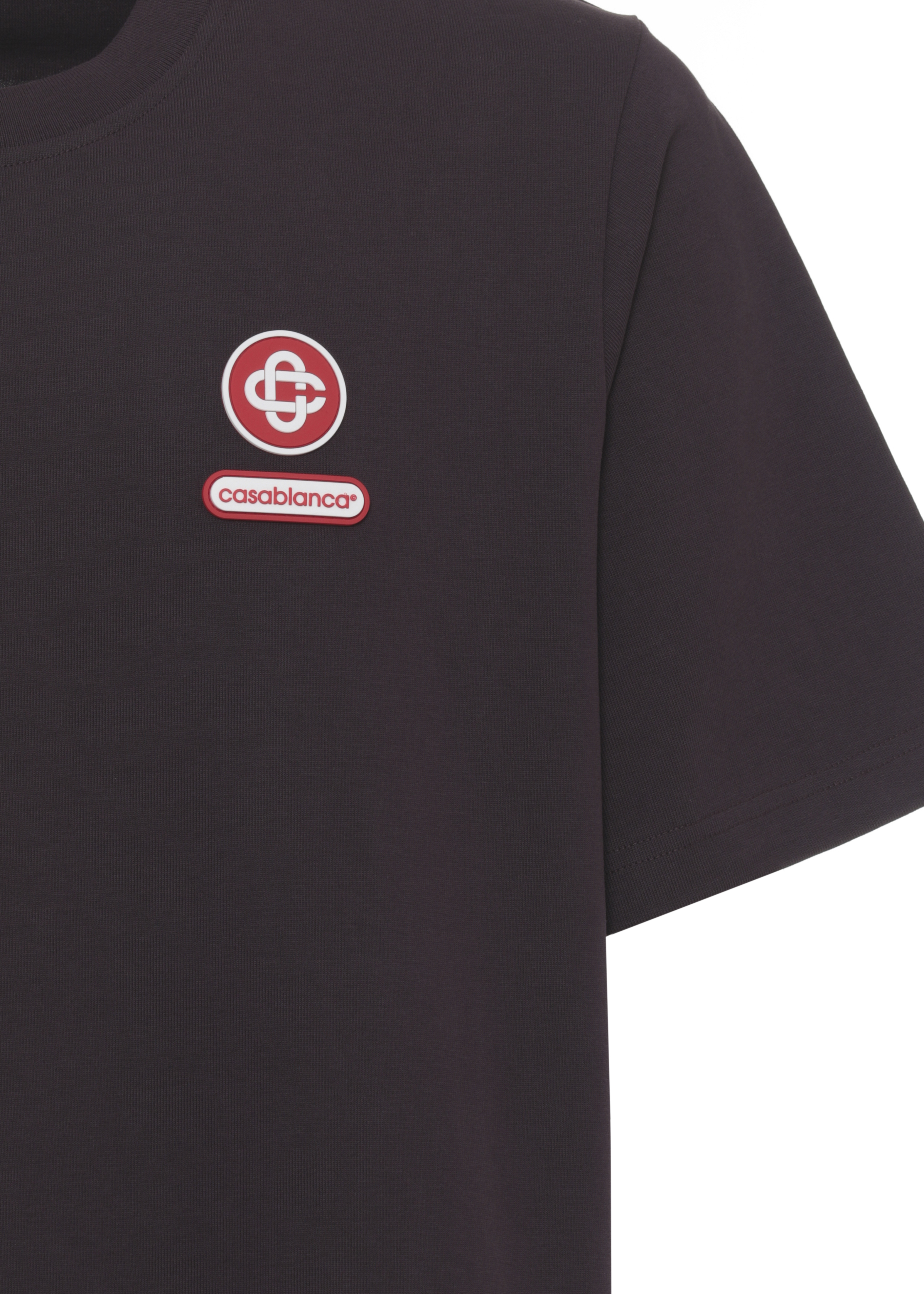 Casablanca T-shirts and Polos Purple MAW25JTS00106AUBERGINEJERSEY (Casablanca / Tシャツ・カットソー ) | Casablanca (カサブランカ)(2)