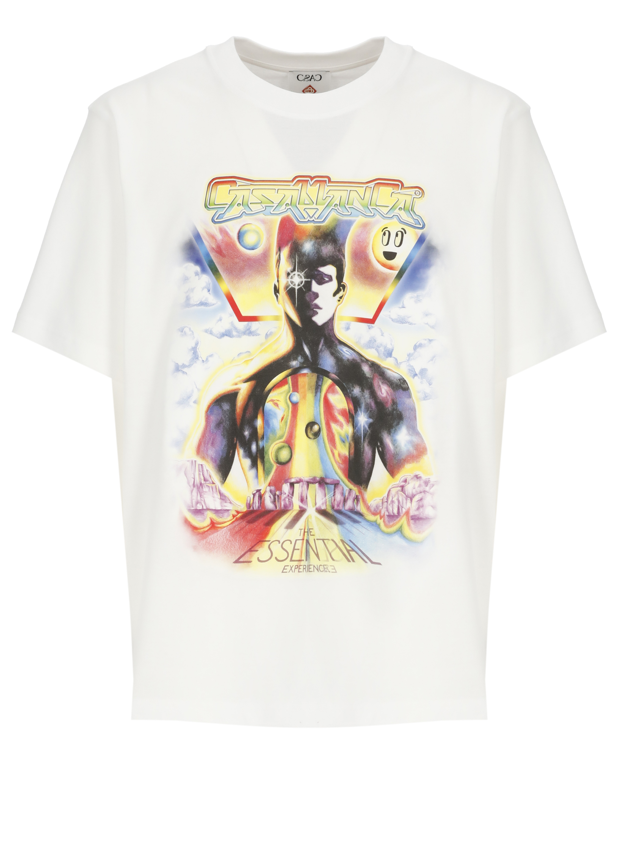 Casablanca T-shirts and Polos White MSP26JTS05601BRIGHTWHITECOTTON (Casablanca / Tシャツ・カットソー ) | Casablanca (カサブランカ)