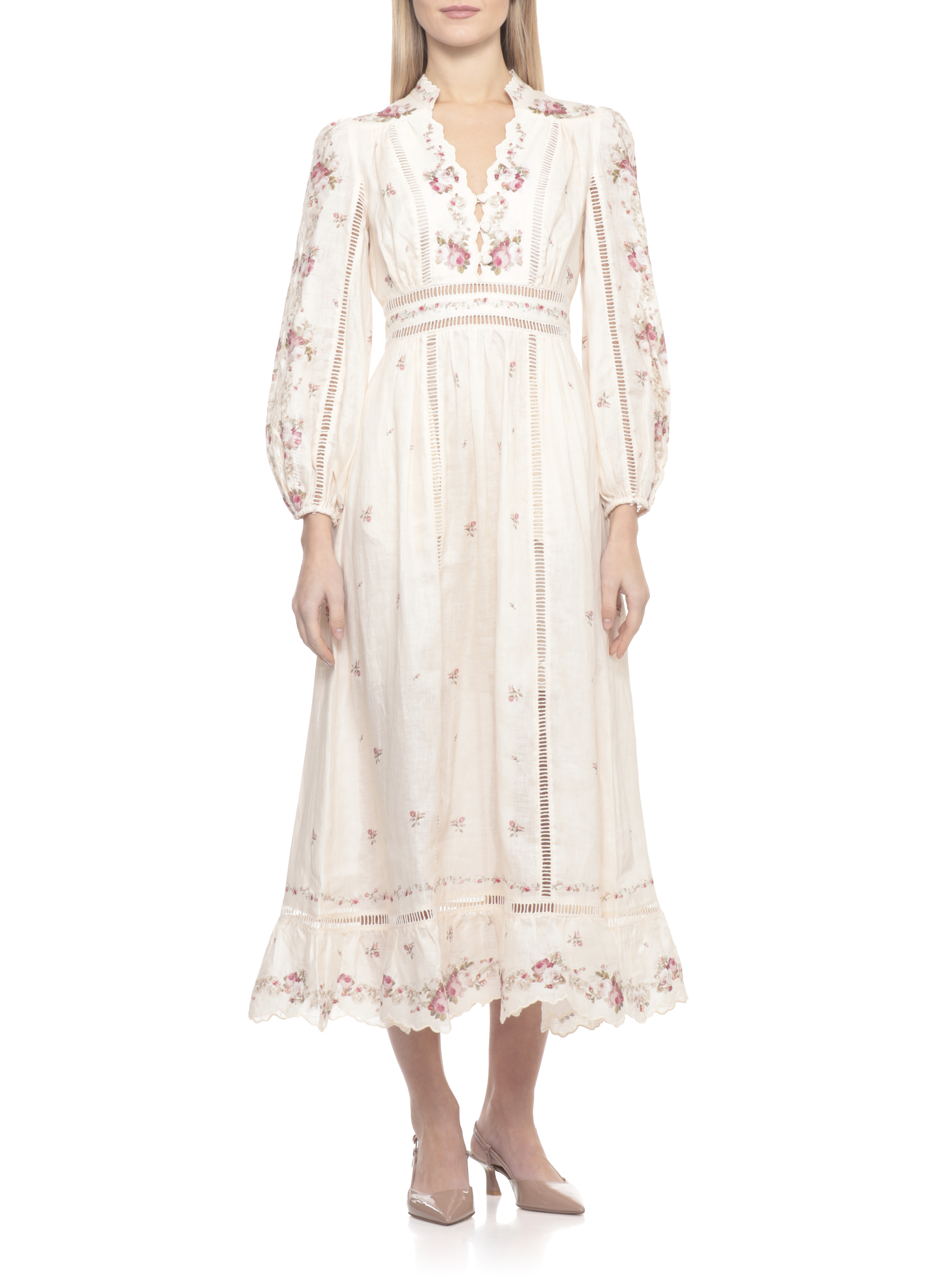 Zimmermann Dresses Pink 5372DRS264CPKR (ZIMMERMANN / ワンピース・ドレス・オールインワン ) | ZIMMERMANN (ジマーマン)(1)