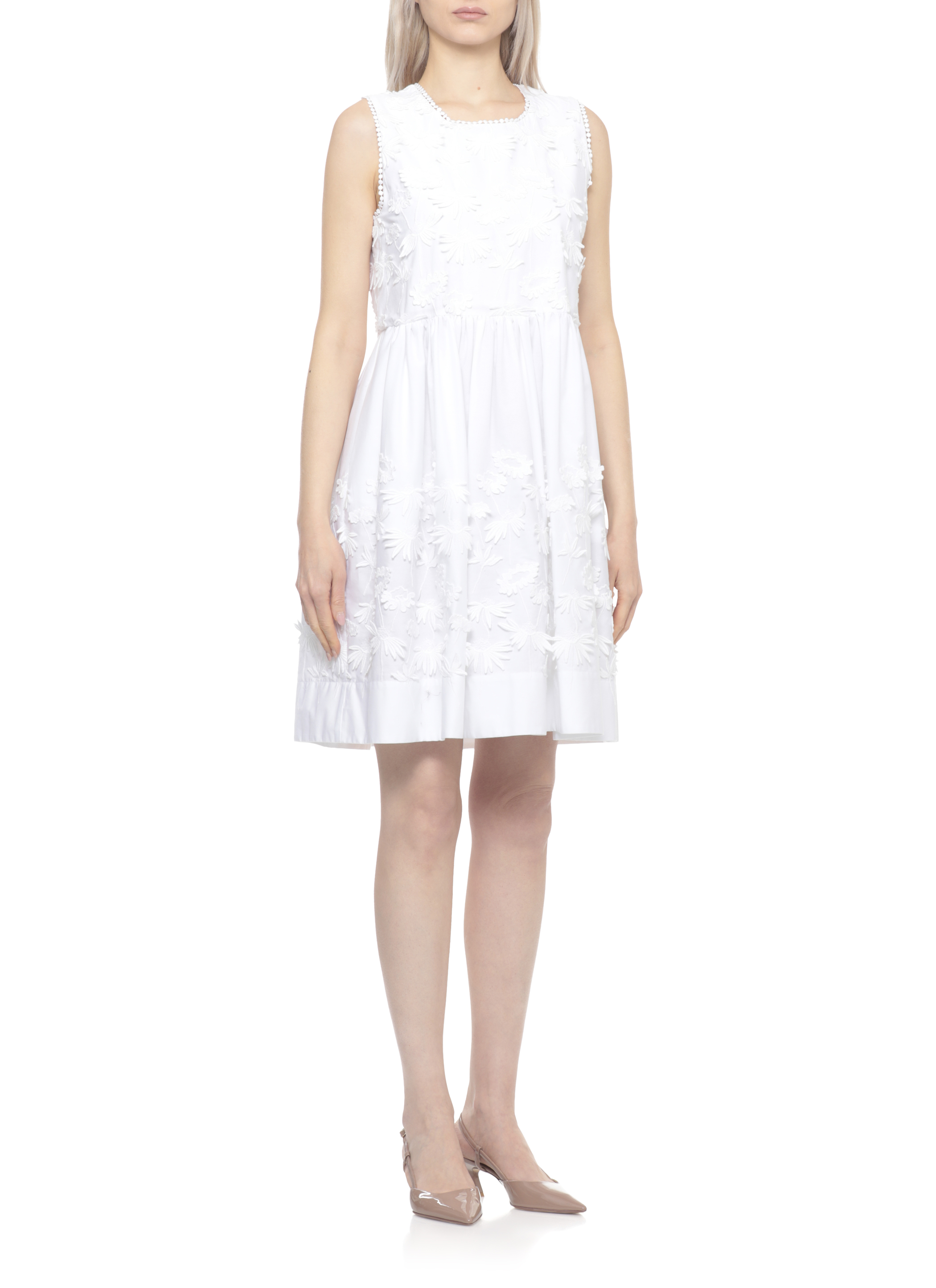 Parosh Dresses White D726161CUBO26801 (P.A.R.O.S.H. / ワンピース・ドレス・オールインワン ) | P.A.R.O.S.H. (パロッシュ)(1)