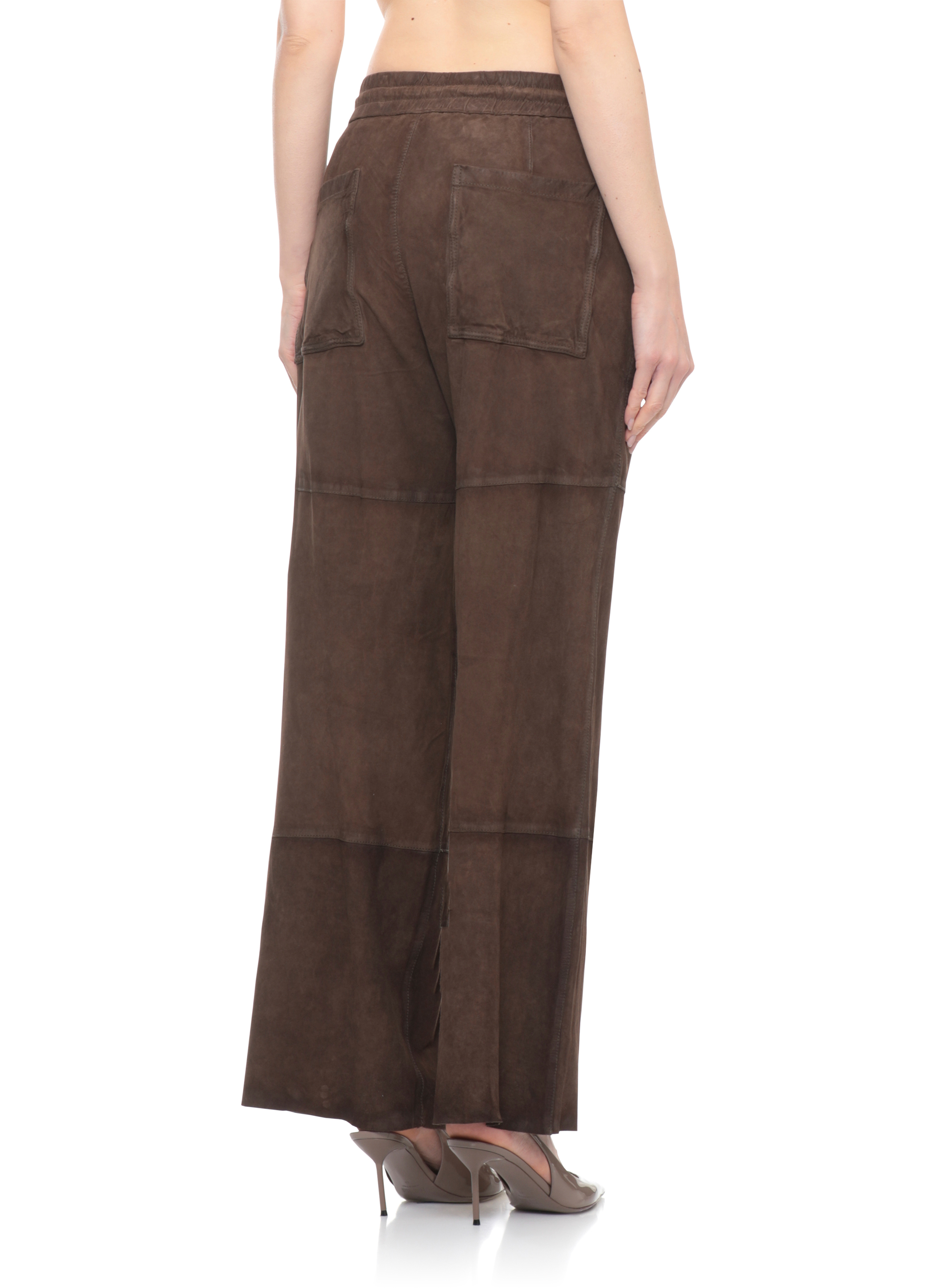 Parosh Trousers Brown D230792MARFA098 (P.A.R.O.S.H. / パンツ ) | P.A.R.O.S.H. (パロッシュ)(2)