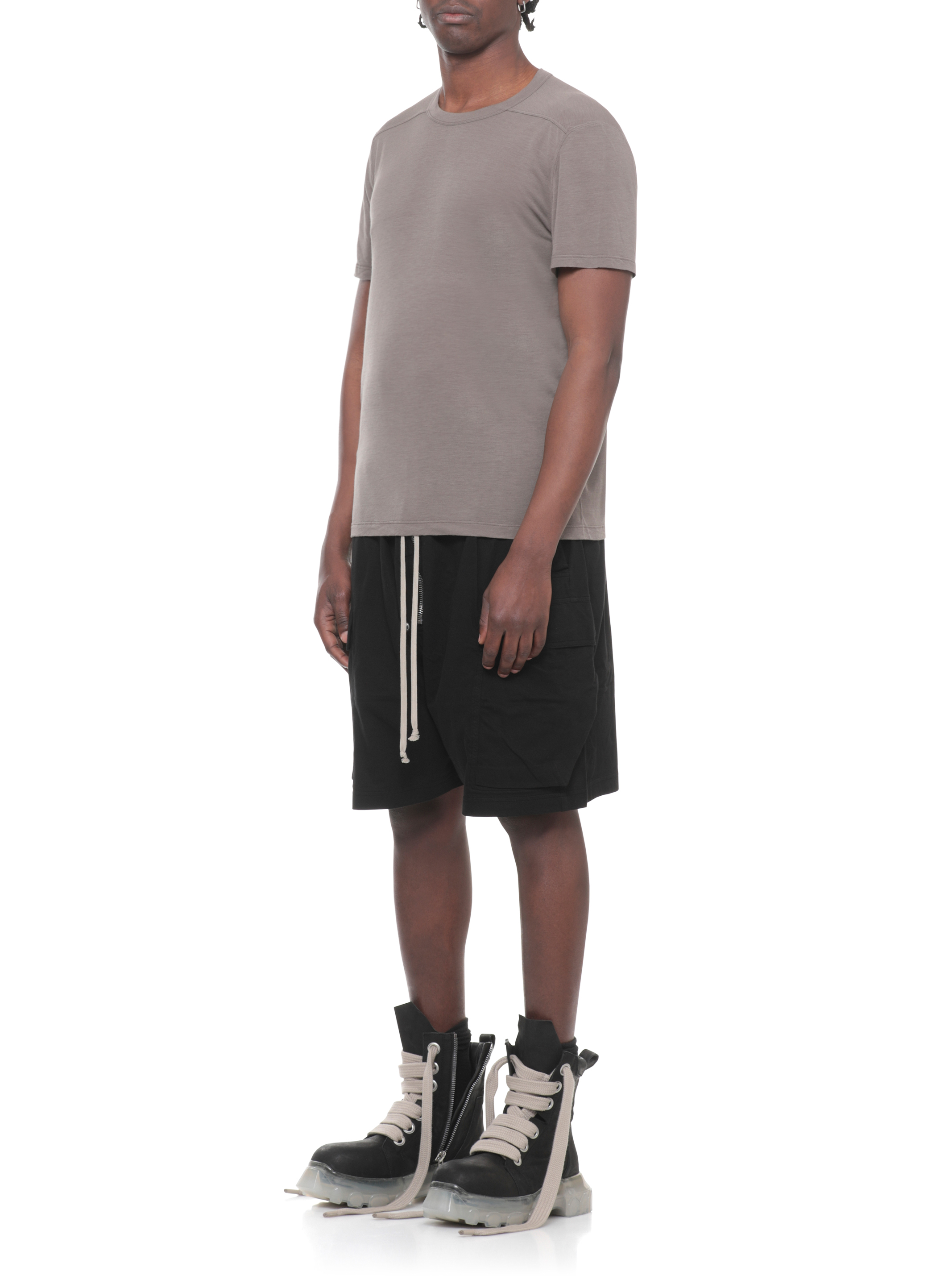 Rick Owens T-shirts and Polos Grey RU01F2265JS34 (Rick Owens / Tシャツ・カットソー ) | Rick Owens (リック オウエンス)(2)