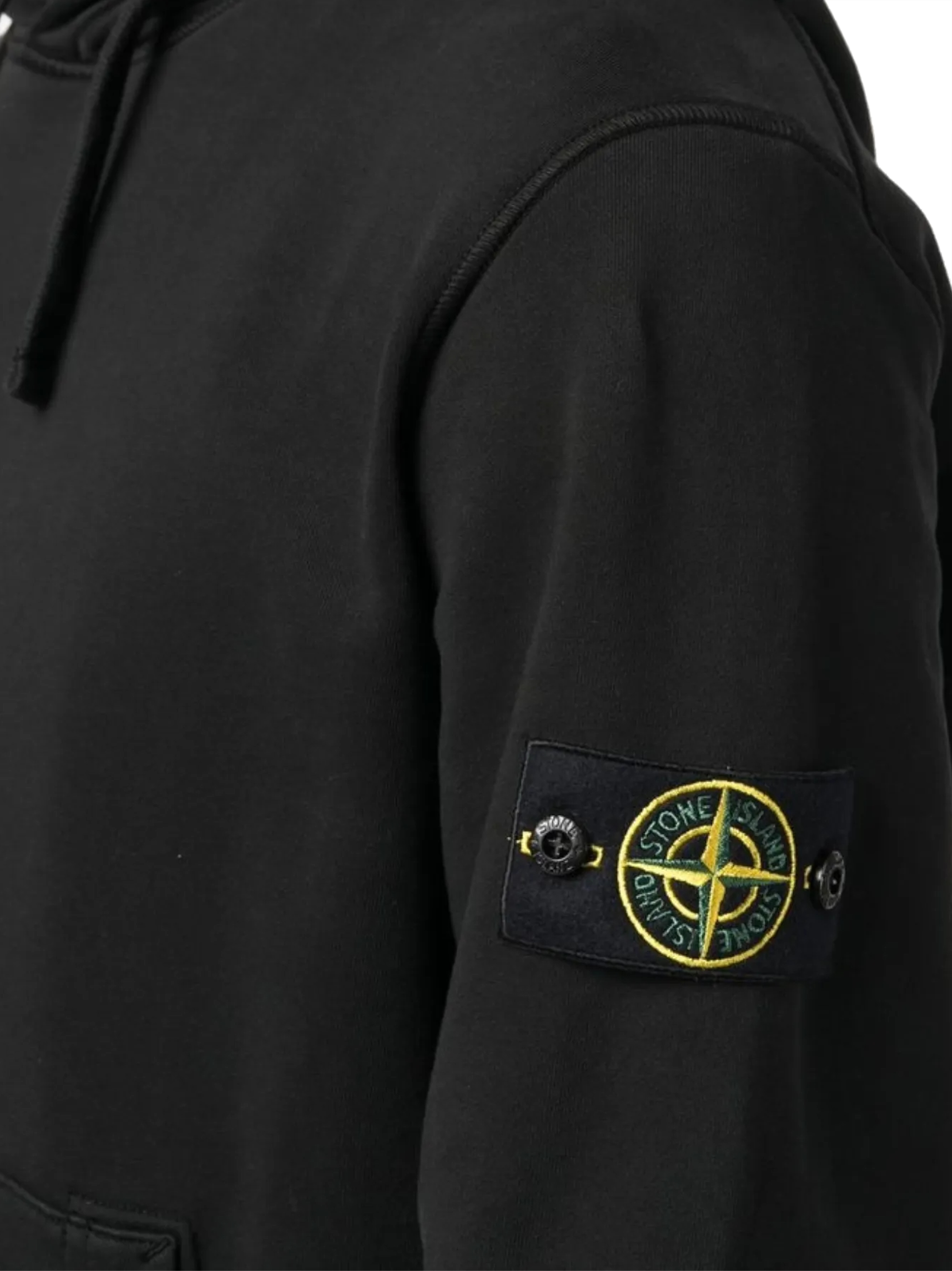 Stone Island Sweaters Black 156100062S0051V0029 (STONE ISLAND / スウェット・フーディー ) | STONE ISLAND (ストーンアイランド)(1)