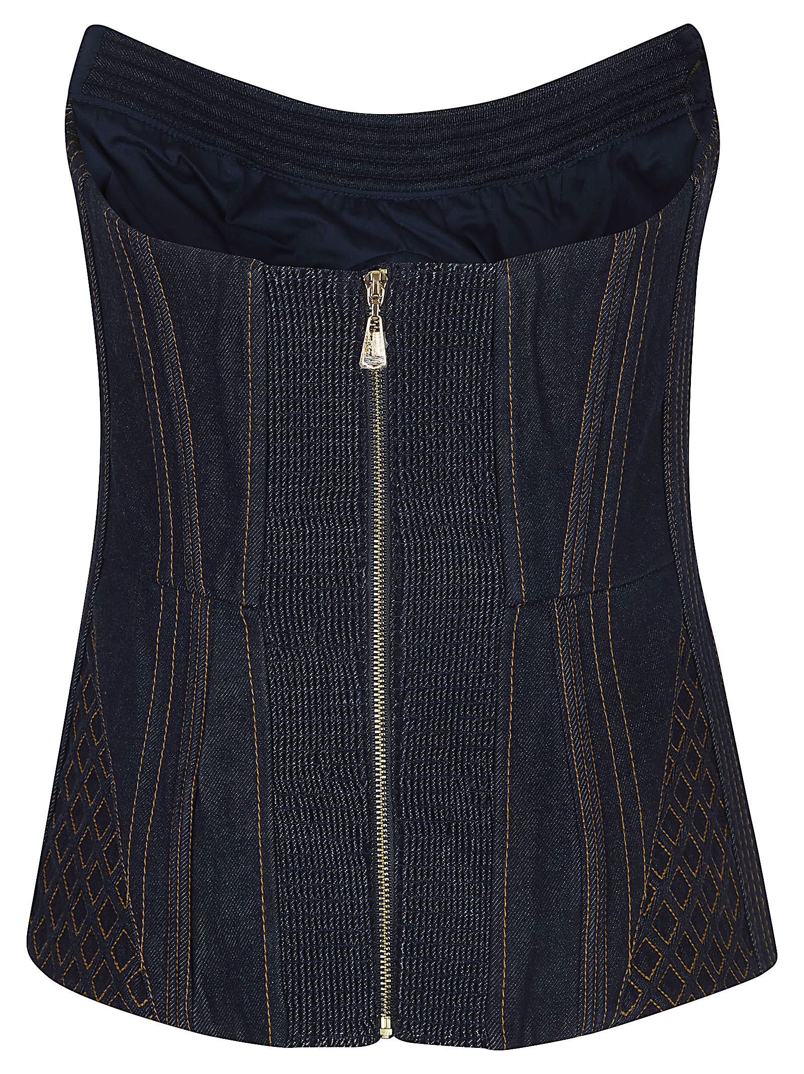 Rebellion Corded Denim Corset 7255TC261NHTSKY (ZIMMERMANN / タンクトップ・キャミソール ) | ZIMMERMANN (ジマーマン)(2)