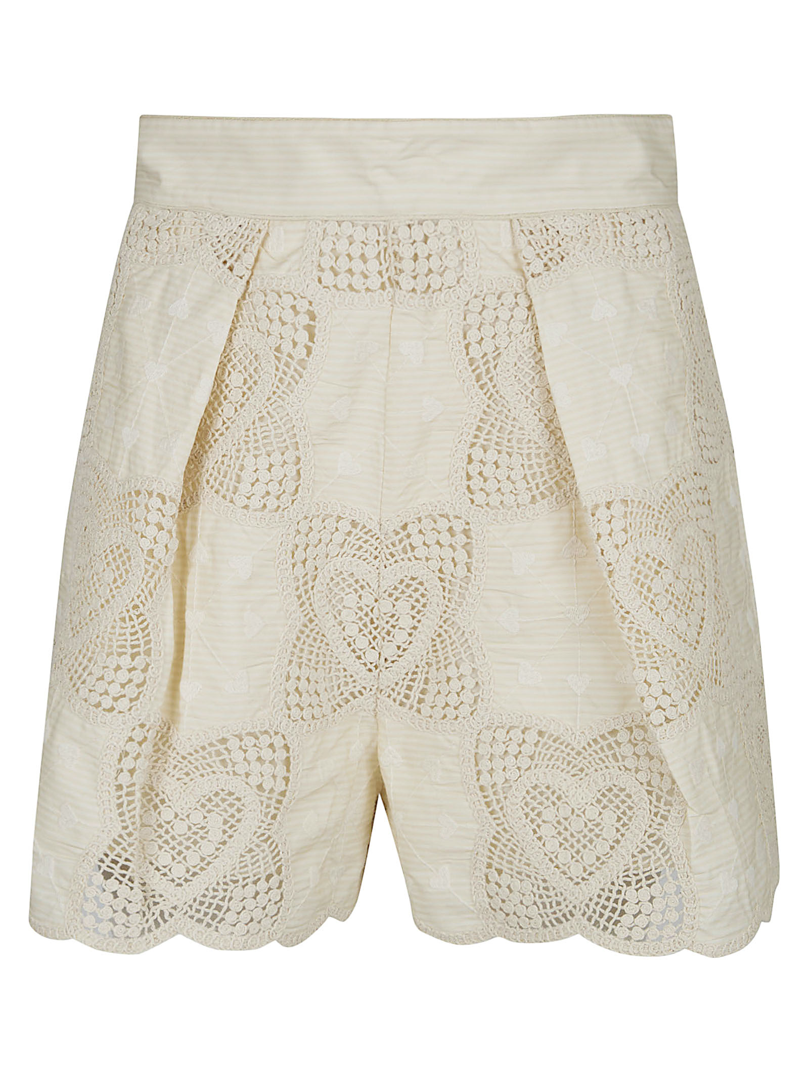 Wanderlust Tuck Short 5895ARS262CRMIV (ZIMMERMANN / ショートパンツ ) | ZIMMERMANN (ジマーマン)