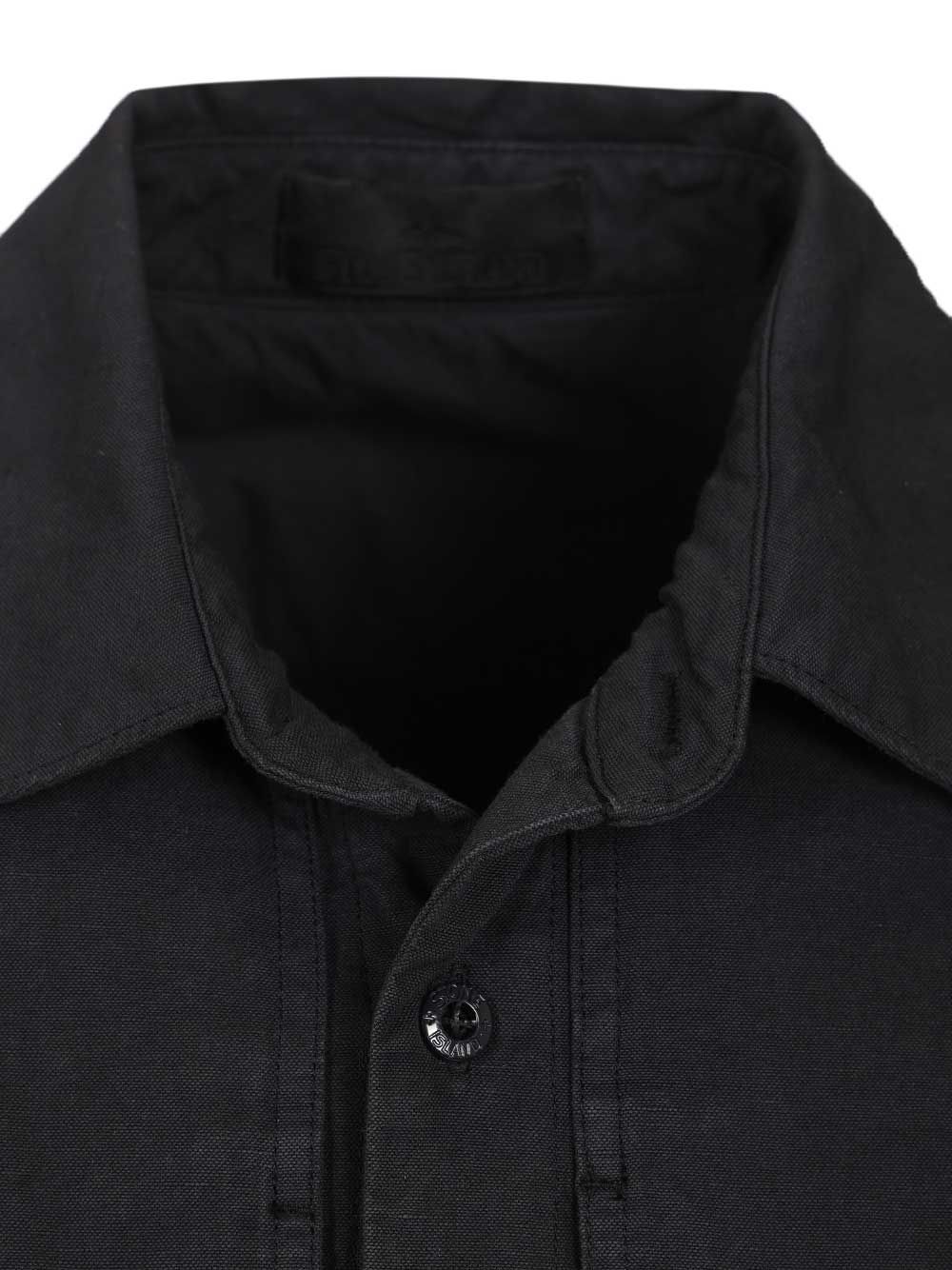 GHOST SHIRTS COTTON LINEN CANVAS, GARMENT DYED_S.I.GHOST 1200012S0F36V0020 (STONE ISLAND / シャツ・ブラウス ) | STONE ISLAND (ストーンアイランド)(3)