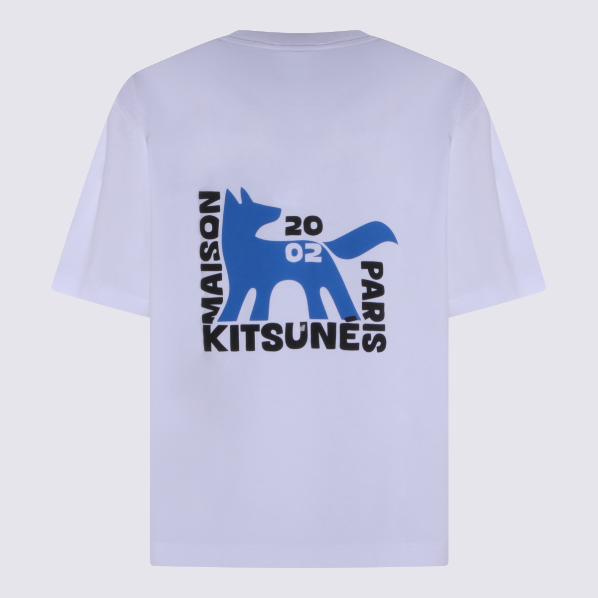 MAISON KITSUNE' T-shirts and Polos White QM00111KJ0119P100 (Maison Kitsuné / Tシャツ・カットソー ) | Maison Kitsuné (メゾン キツネ)(1)