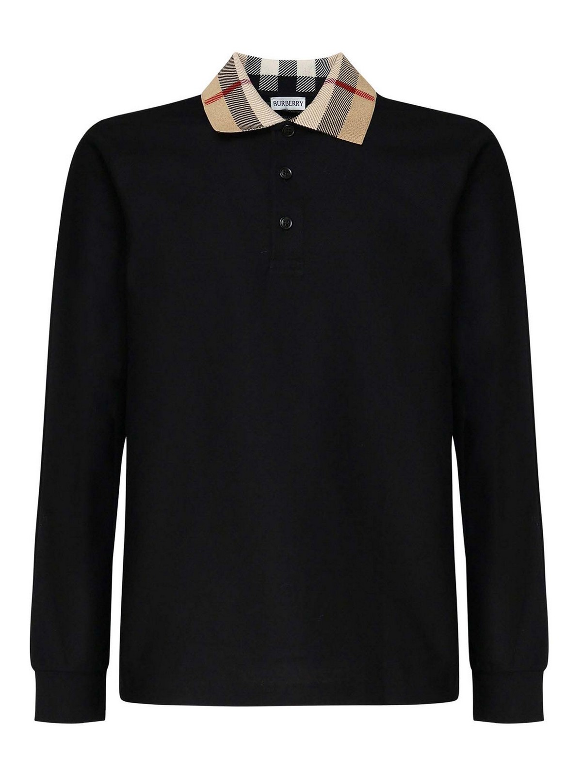 Sweater With Check Collar 8098812 (Burberry / ニット・セーター・カーディガン ) | Burberry (バーバリー)