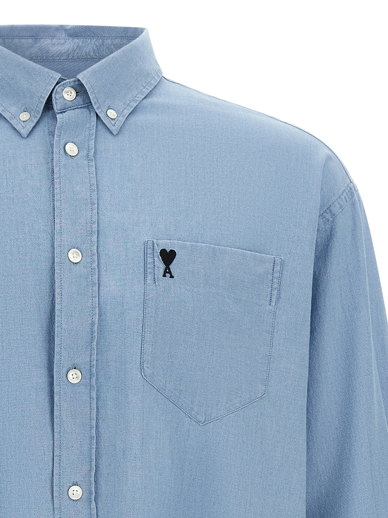 'Ami de Coeur' shirt HSH822CO0221484 (AMI Paris / シャツ・ブラウス ) | AMI Paris (アミパリス)(2)