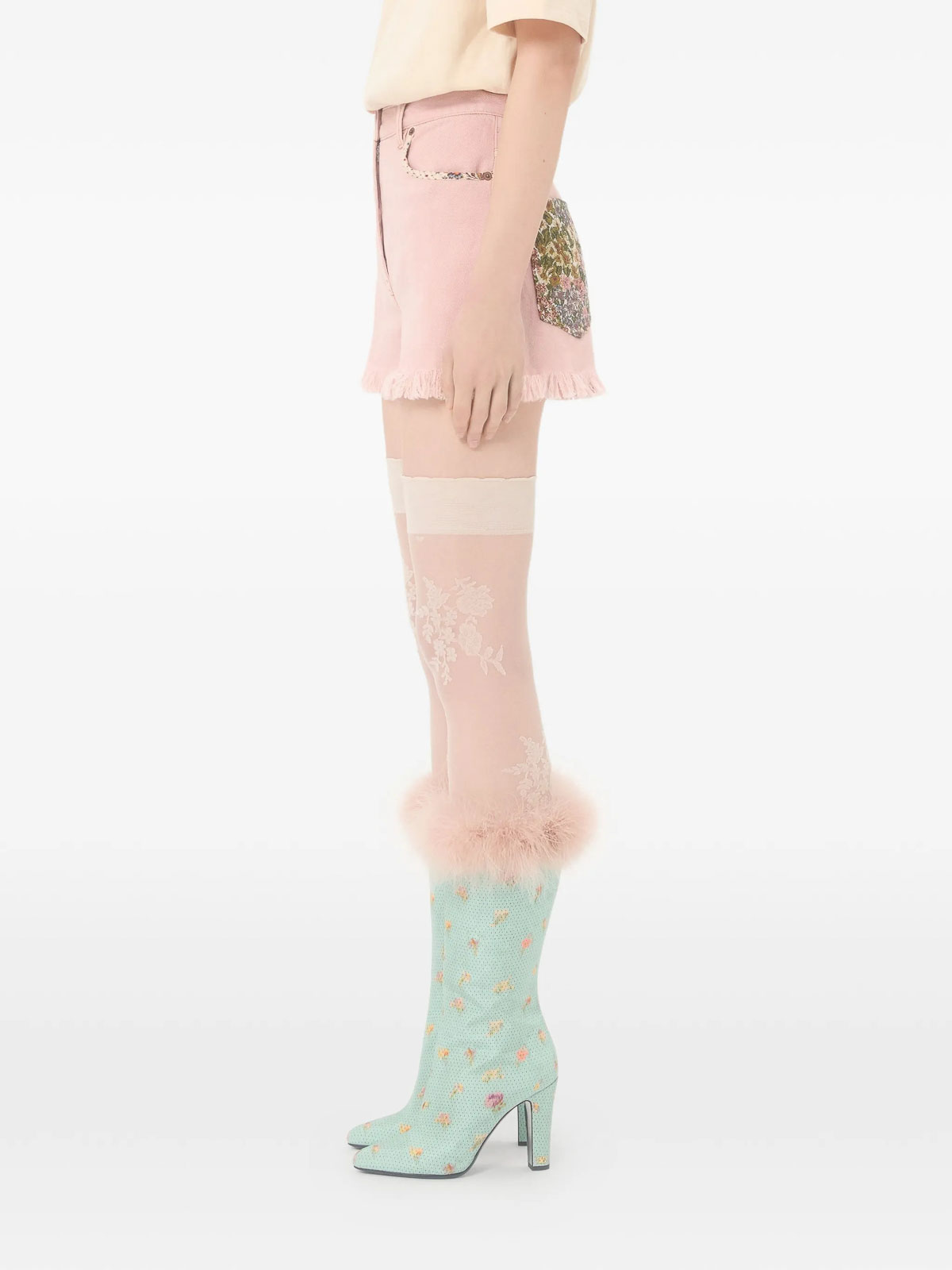 Denim Shorts BDDB8S9Y9045 (Valentino Garavani / ショートパンツ ) | Valentino Garavani (ヴァレンティノ)(4)