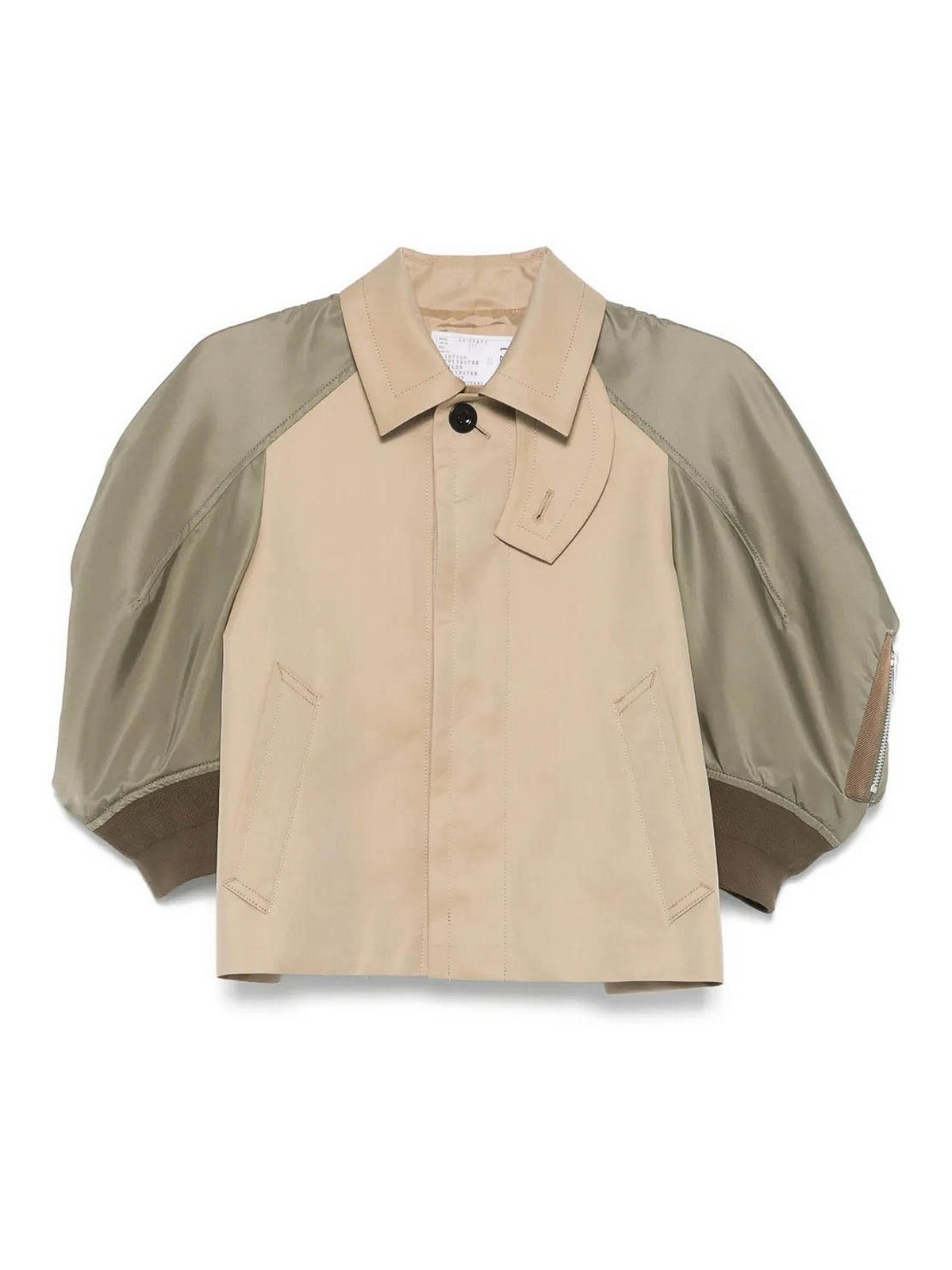 Cotton Nylon Twill Jacket 7671670 (sacai / カジュアルジャケット ) | sacai (サカイ)