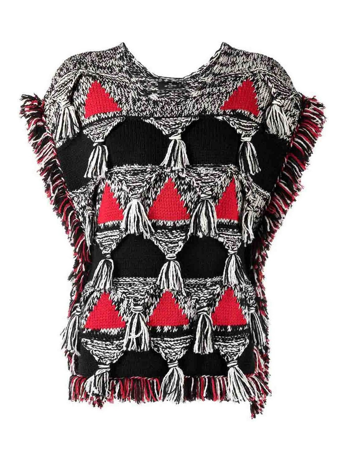 Tassel-Detail Wool Jumper 187E11 (ETRO / ニット・セーター・カーディガン ) | ETRO (エトロ)