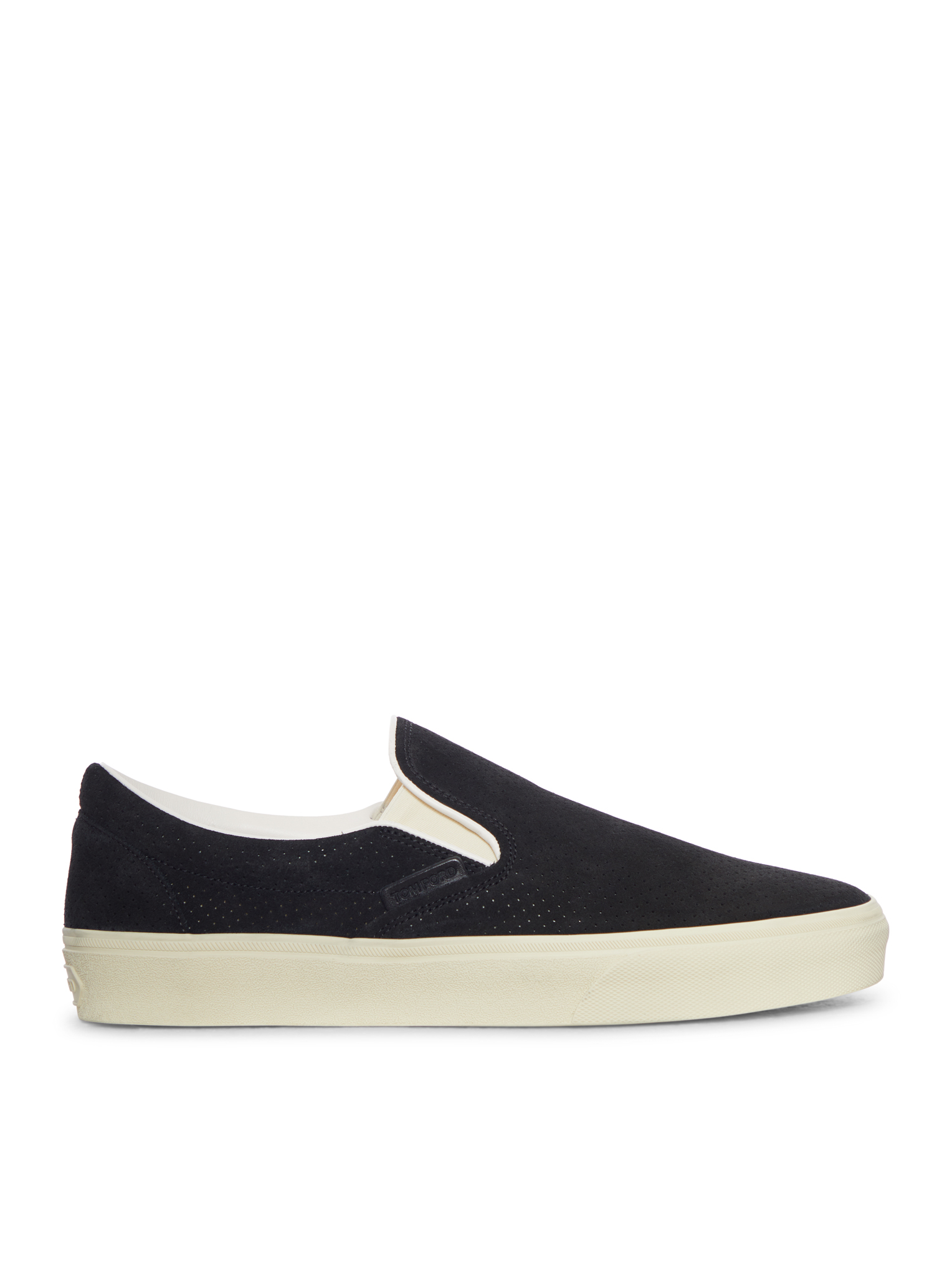 JUDE SLIP-ON SNEAKERS IN PERFORATED SUEDE J1368ICL124NNWB (TOM FORD / スニーカー ) | TOM FORD (トムフォード)