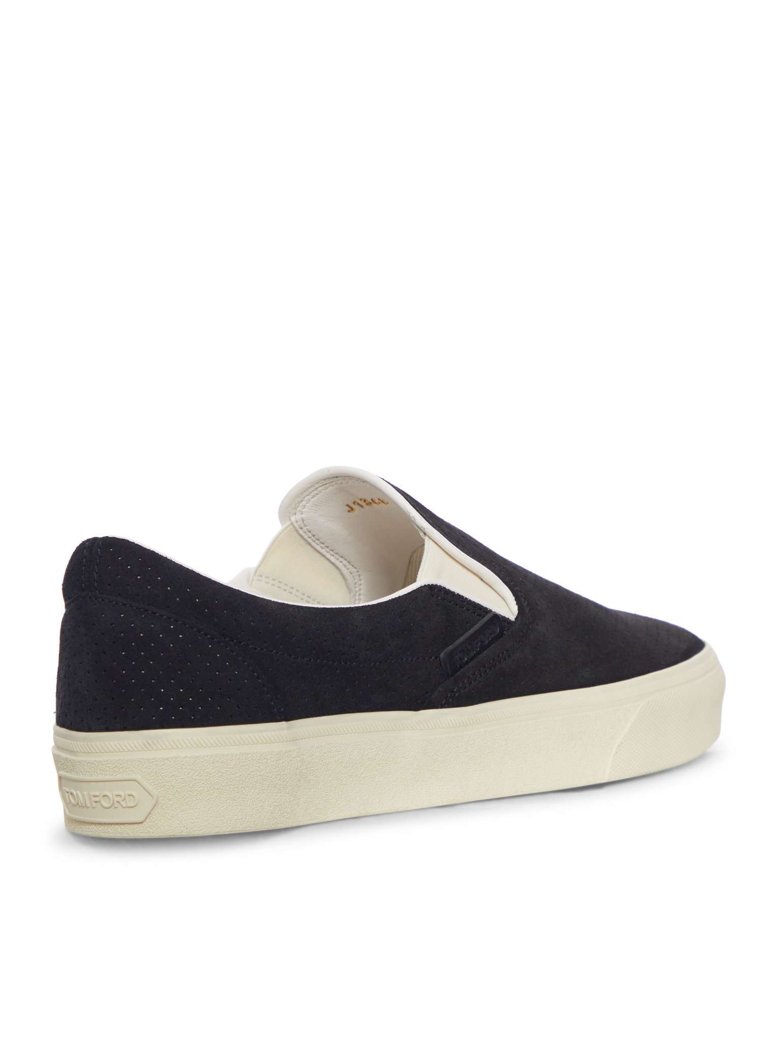 JUDE SLIP-ON SNEAKERS IN PERFORATED SUEDE J1368ICL124NNWB (TOM FORD / スニーカー ) | TOM FORD (トムフォード)(2)