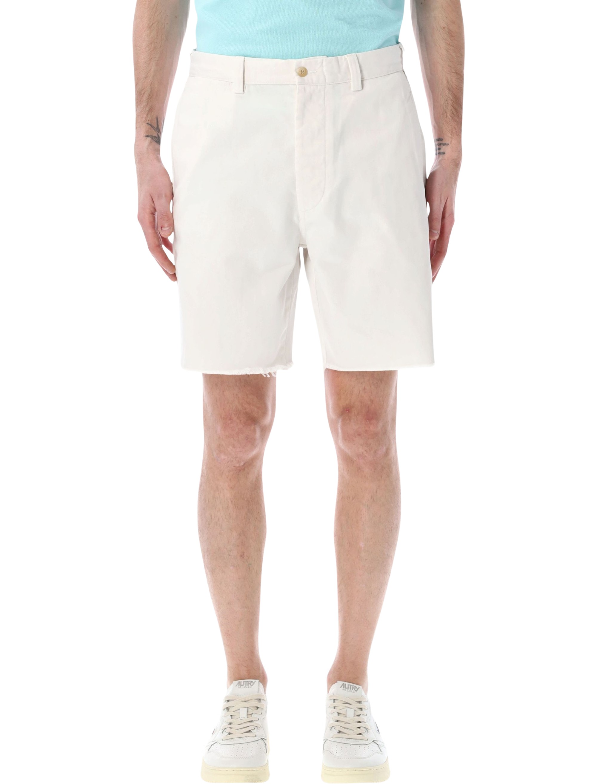 Polo Ralph Lauren Shorts White 710B17182001 (Polo Ralph Lauren / ショートパンツ ) | Polo Ralph Lauren (ポロ ラルフ ローレン)