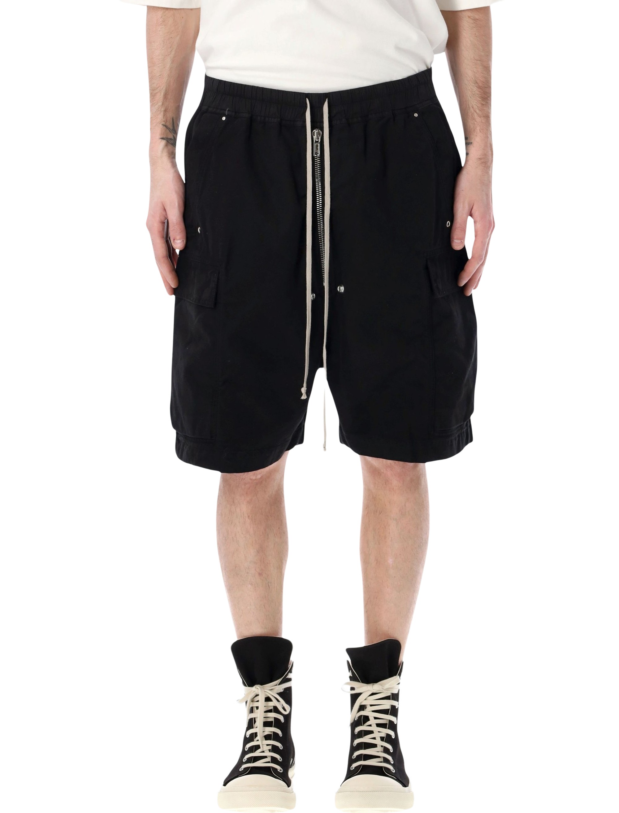RICK OWENS DRKSHDW Shorts Black DU01F4369CVS09 (Rick Owens DRKSHDW / ショートパンツ ) | Rick Owens DRKSHDW (リック オウエンス ダークシャドウ)