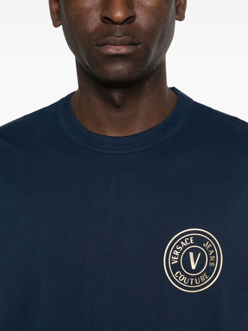 VERSACE JEANS COUTURE T-shirts and Polos 80GAHT04CJ00TG83 (VERSACE JEANS COUTURE / Tシャツ・カットソー ) | VERSACE JEANS COUTURE (ヴェルサーチェ ジーンズ クチュール)(1)