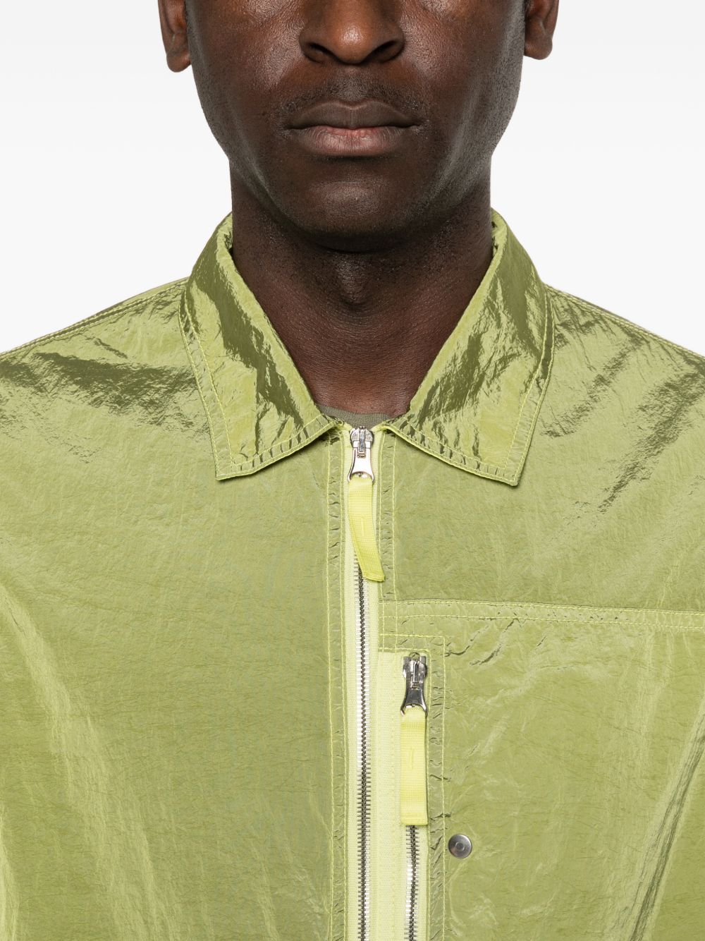 Stone Island Shirts Green L1S151200038S0019V0031 (STONE ISLAND / シャツ・ブラウス ) | STONE ISLAND (ストーンアイランド)(3)