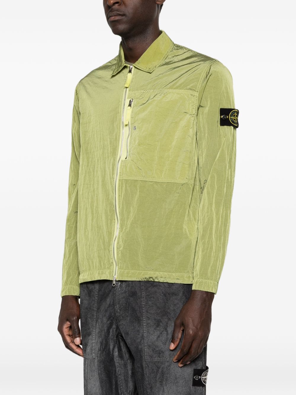 Stone Island Shirts Green L1S151200038S0019V0031 (STONE ISLAND / シャツ・ブラウス ) | STONE ISLAND (ストーンアイランド)(4)