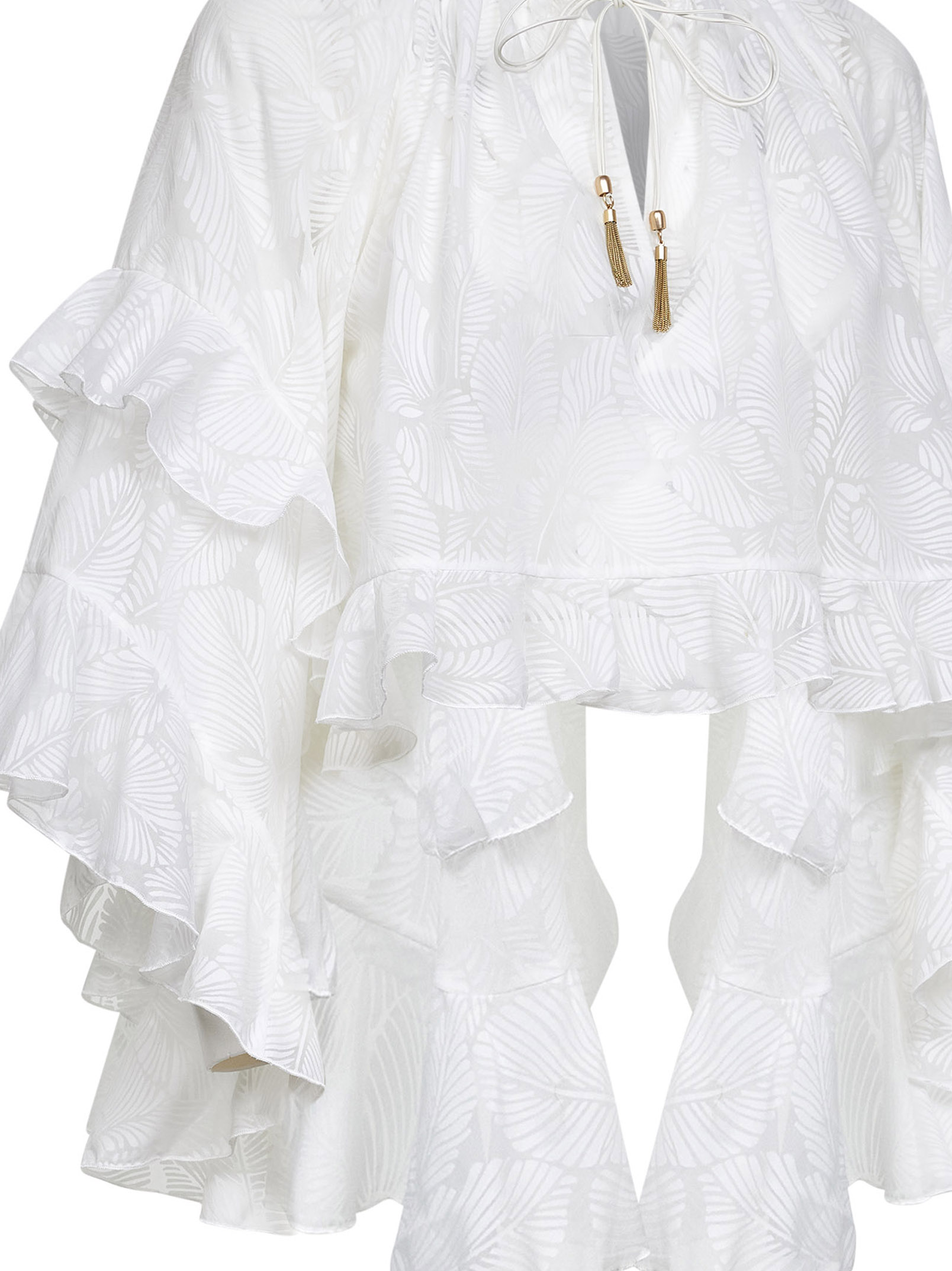 Zimmermann Shirts White 6883TRS263IVO (ZIMMERMANN / シャツ・ブラウス ) | ZIMMERMANN (ジマーマン)(2)