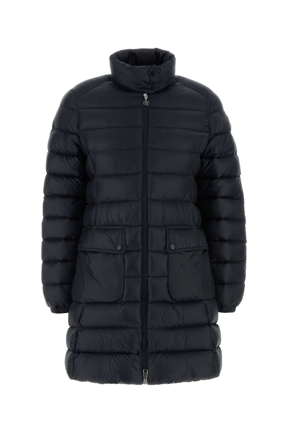 Navy blue nylon Genet down jacket L10931C00002597YG778 (Moncler / ダウンジャケット・コート ) | Moncler (モンクレール)
