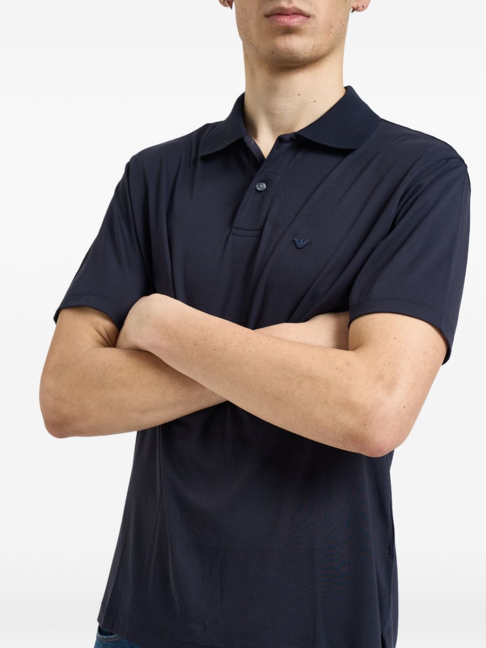 Emporio Armani T-shirts and Polos Blue EM004526AF13721UB118 (EMPORIO ARMANI / ポロシャツ ) | EMPORIO ARMANI (エンポリオ アルマーニ)(3)