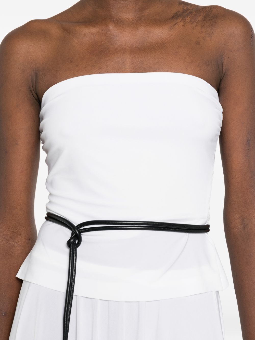 Norma Kamali Top White KK4256PL546944 (NORMA KAMALI / タンクトップ・キャミソール ) | NORMA KAMALI (ノーマカマリ)(2)