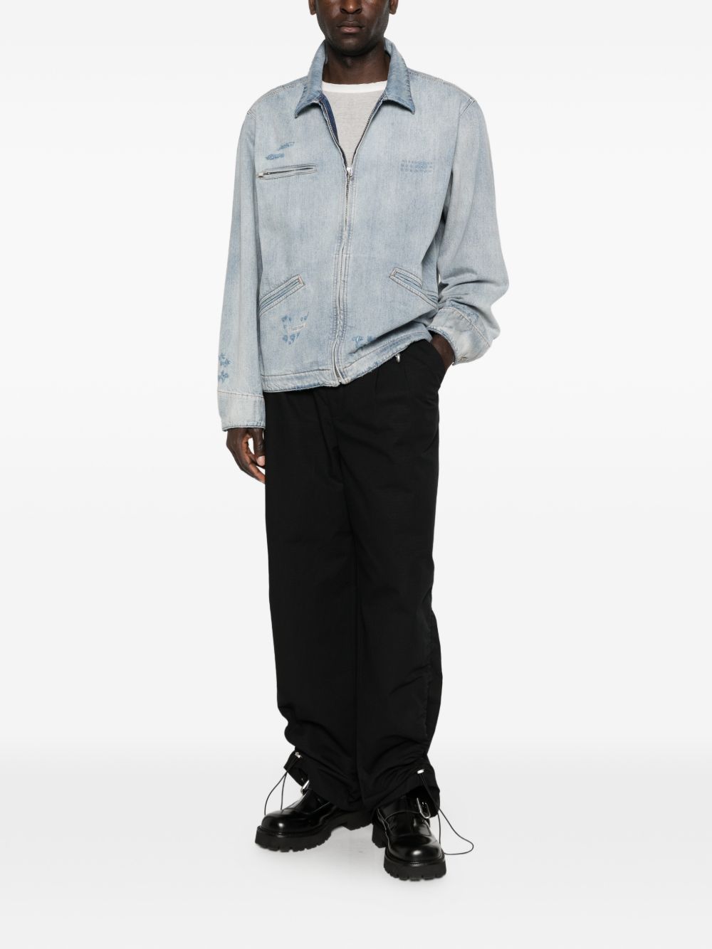 MM6 Maison Margiela Coats Grey SH0AM0082M30055962 (MM6 Maison Margiela / カジュアルジャケット ) | MM6 Maison Margiela (エムエムシックス)(3)